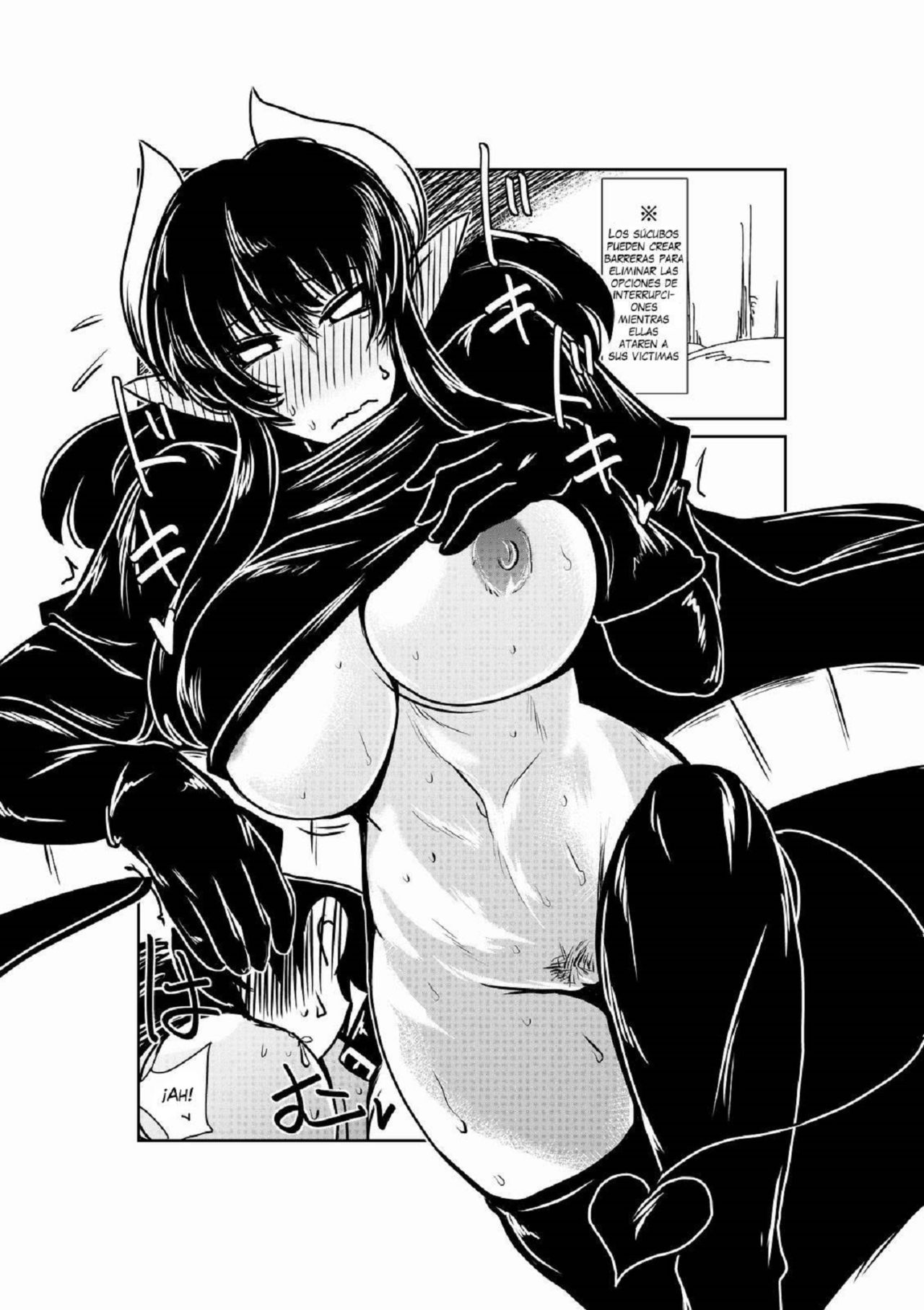 Succubus Kenshi to Obentou. | Lunch with a Succubus Swordswoman page 10 full