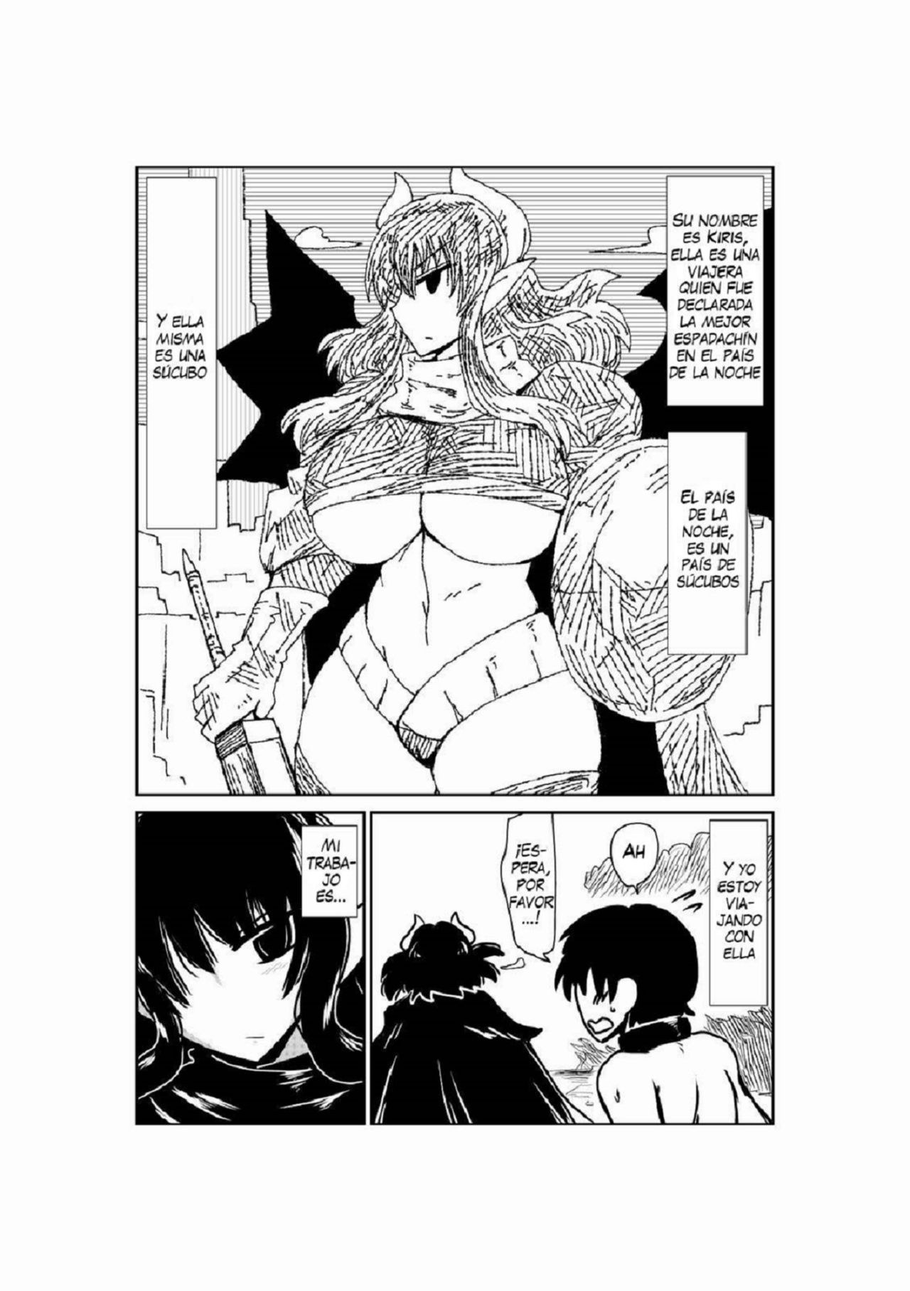 Succubus Kenshi to Obentou. | Lunch with a Succubus Swordswoman page 3 full
