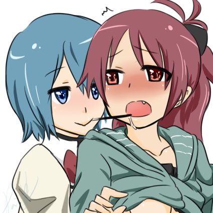 Kyouko &amp; Sayaka gallary page 4 full