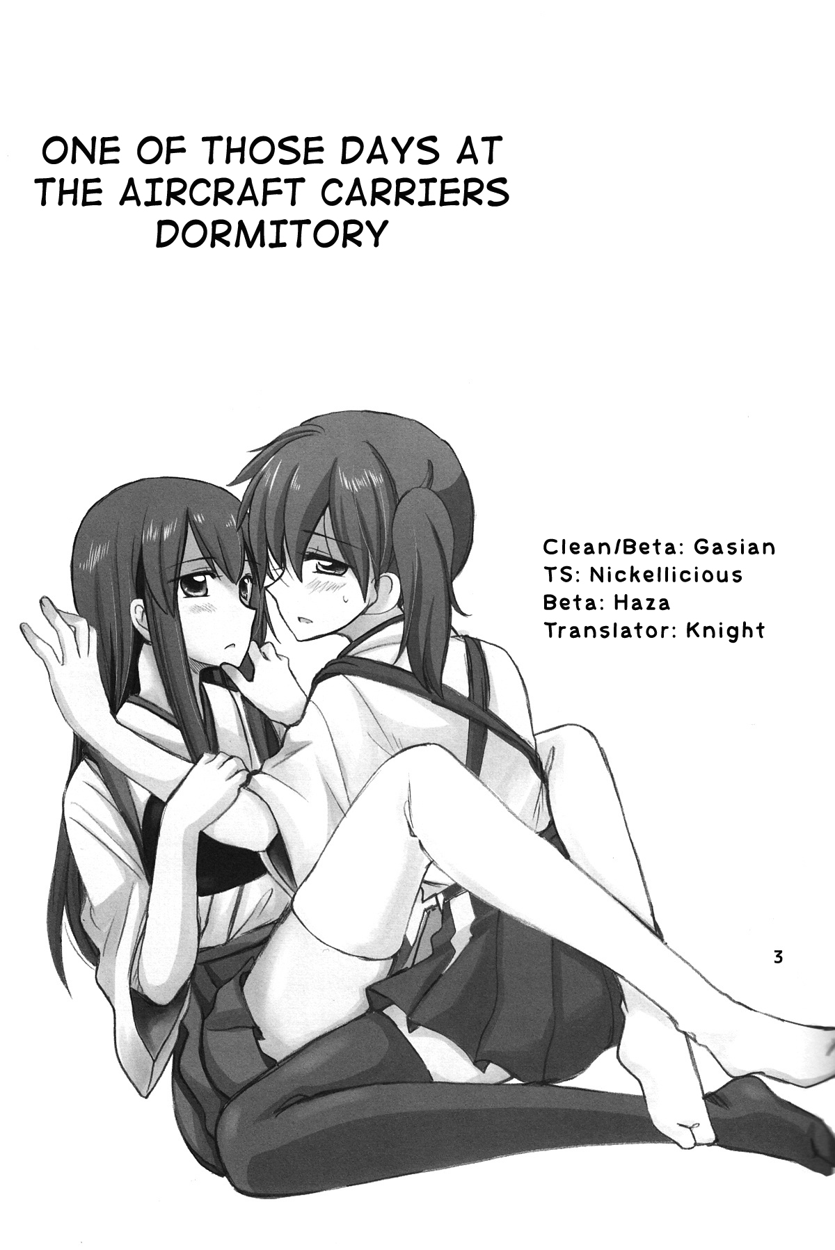 Kuuboryou no Konna Ichinichi. | One of those days at the aircraft carriers dormitory page 2 full