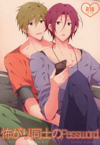 Kowagari Doushi no Password cover