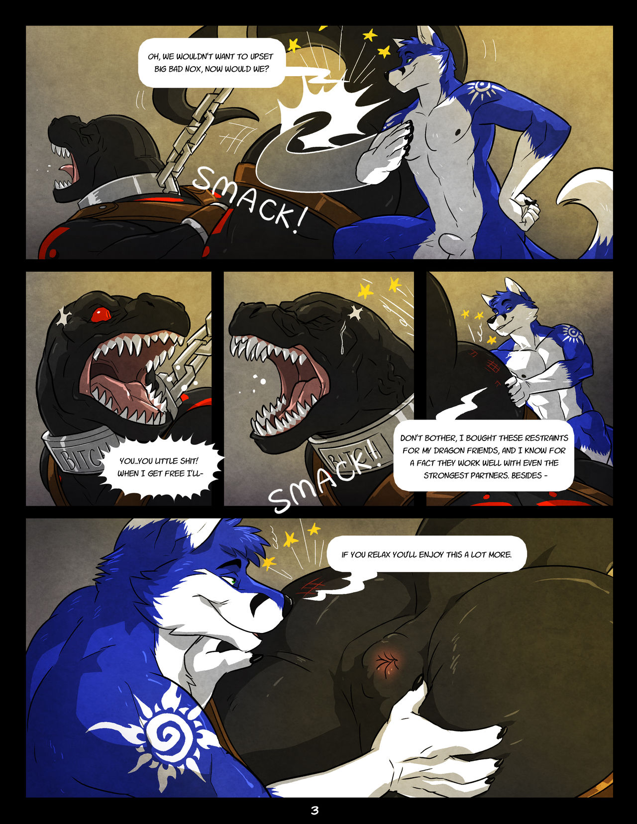Black and Blue page 3 full