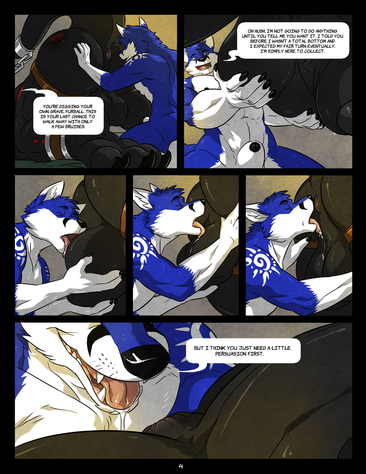 Black and Blue page 4 full