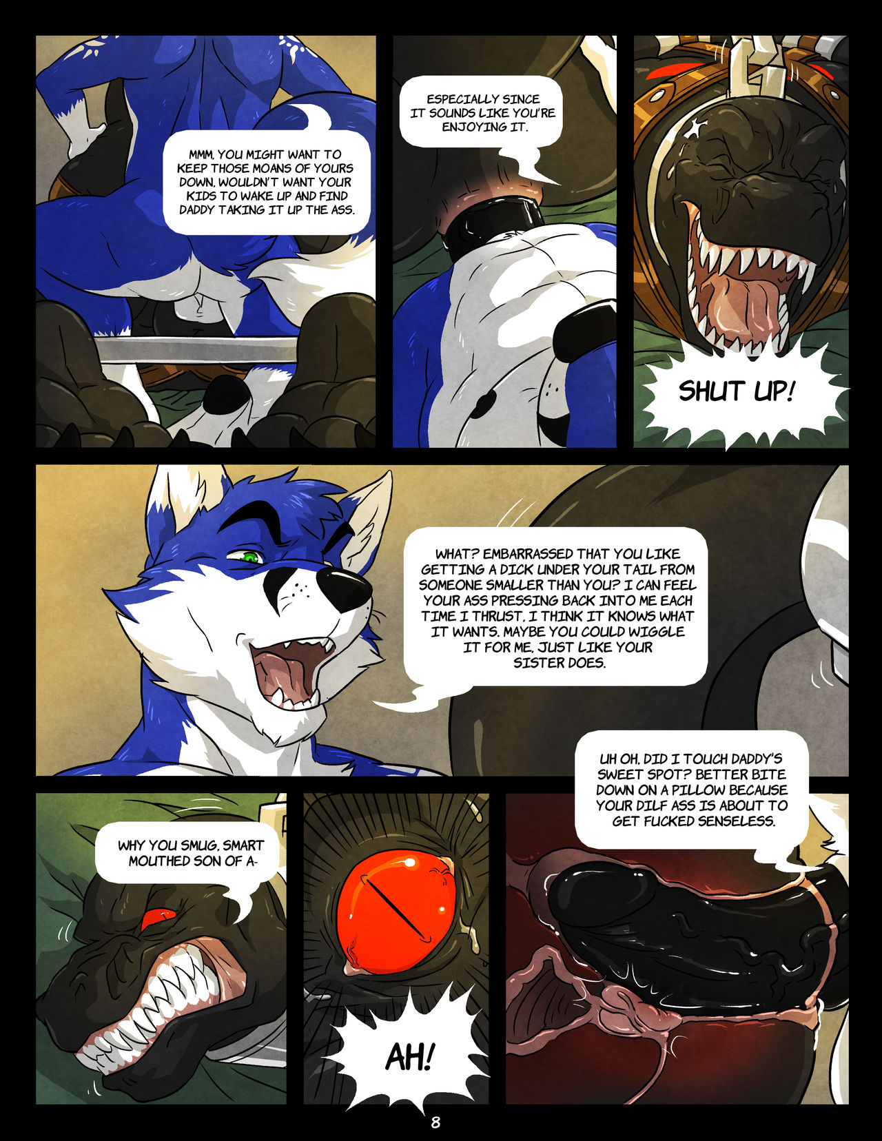 Black and Blue page 8 full