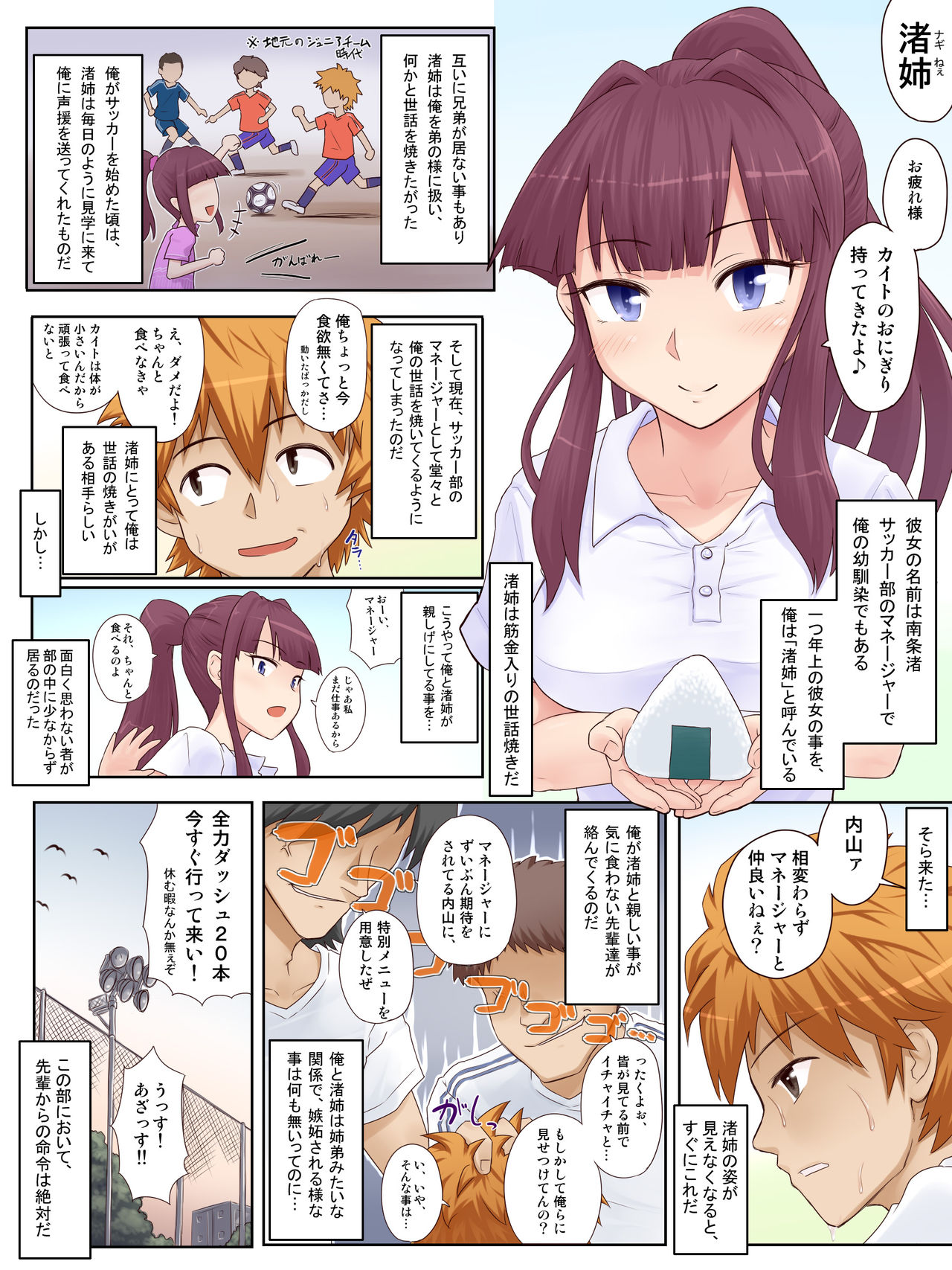 Osananajimi Manager ga, Kedamono Kantoku ni Mainichi Namahame Nakadashi Sareteta Nante!! page 4 full