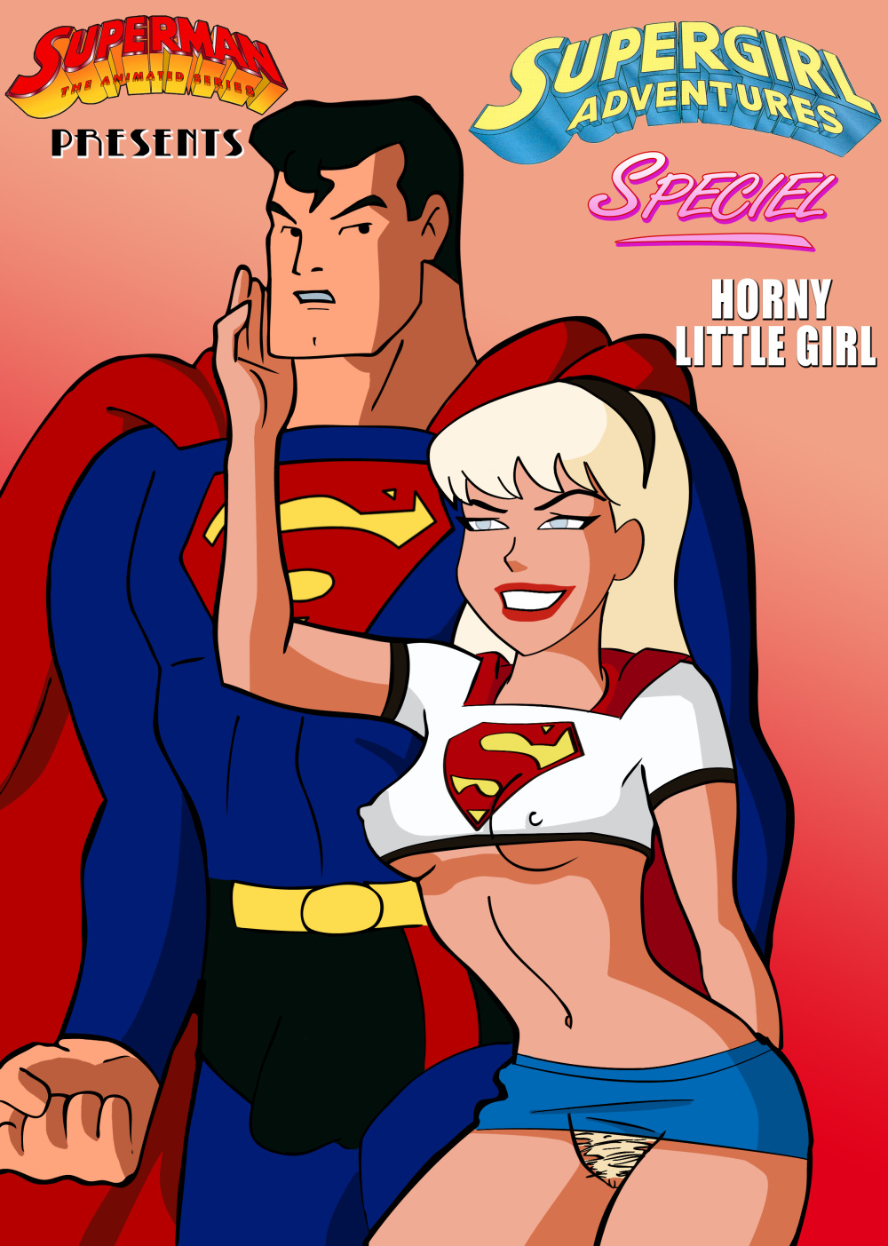Supergirl Adventures Ch. 1 - Horny Little Girl page 1 full
