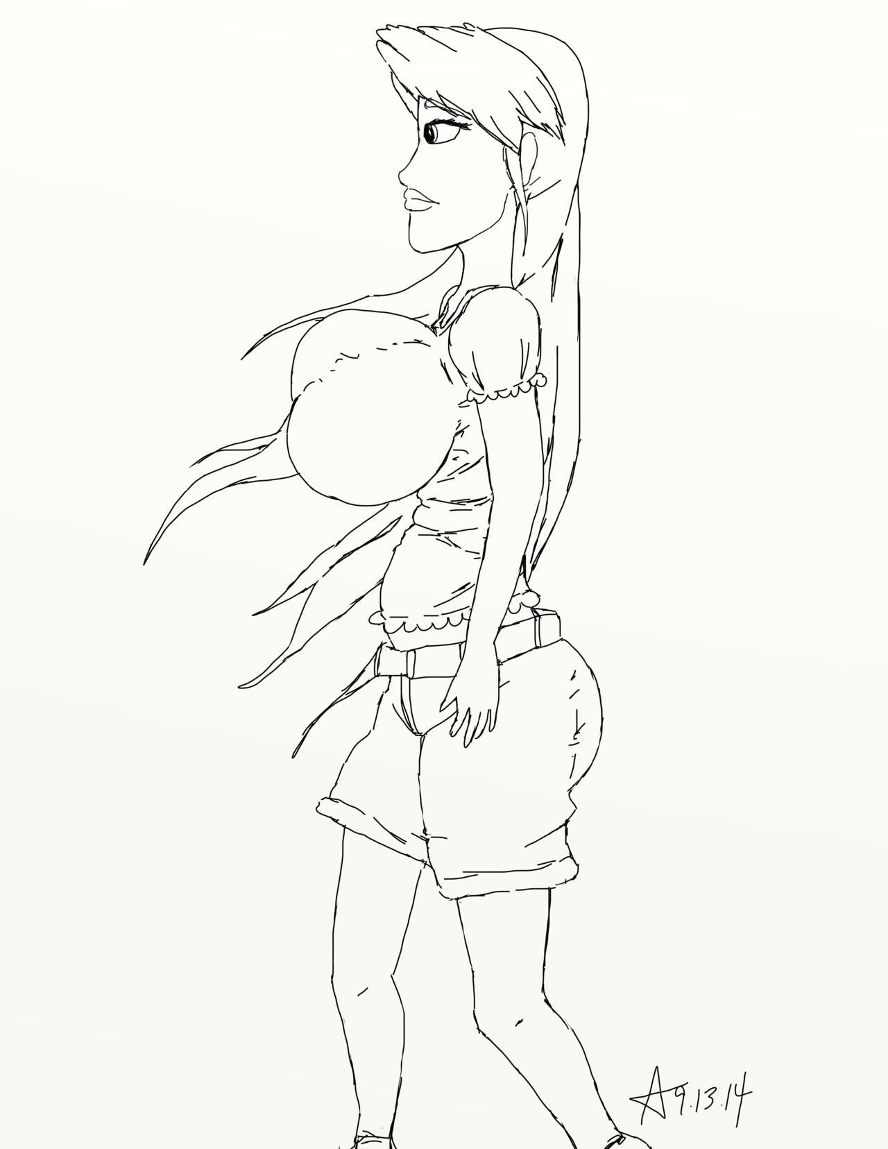 Preggo Drawings page 5 full