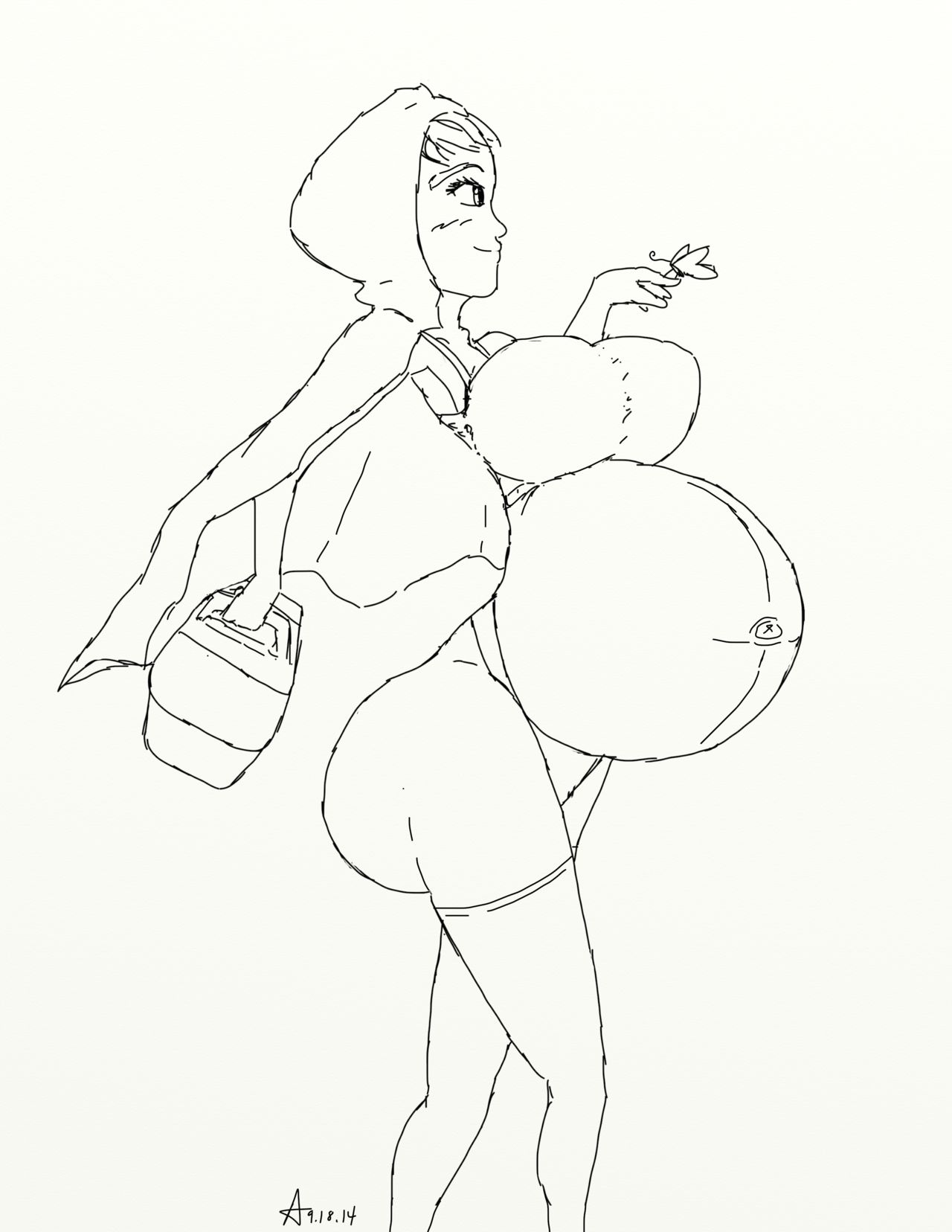 Preggo Drawings page 6 full