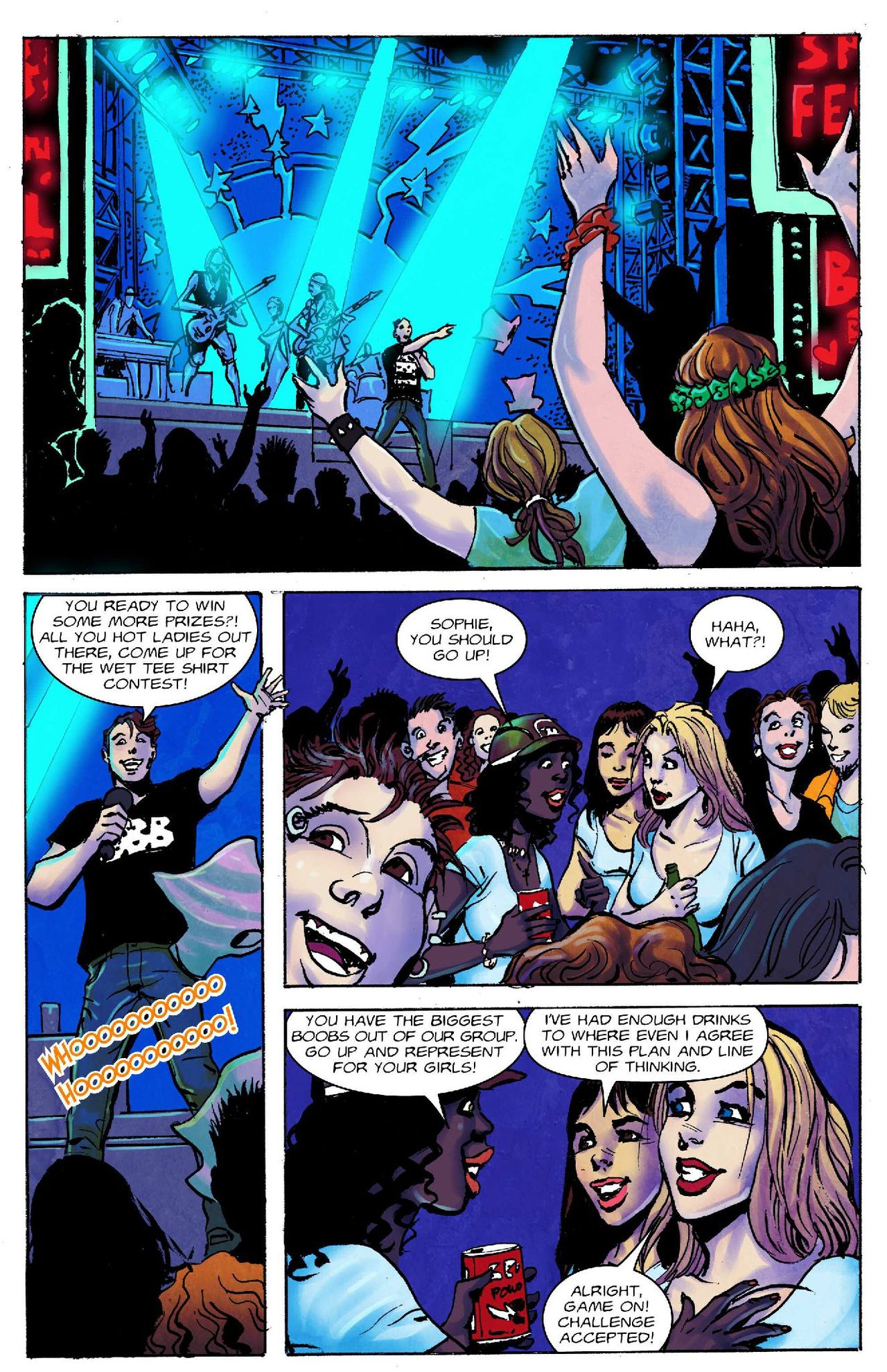 Wet Tee Shirt Contest page 6 full