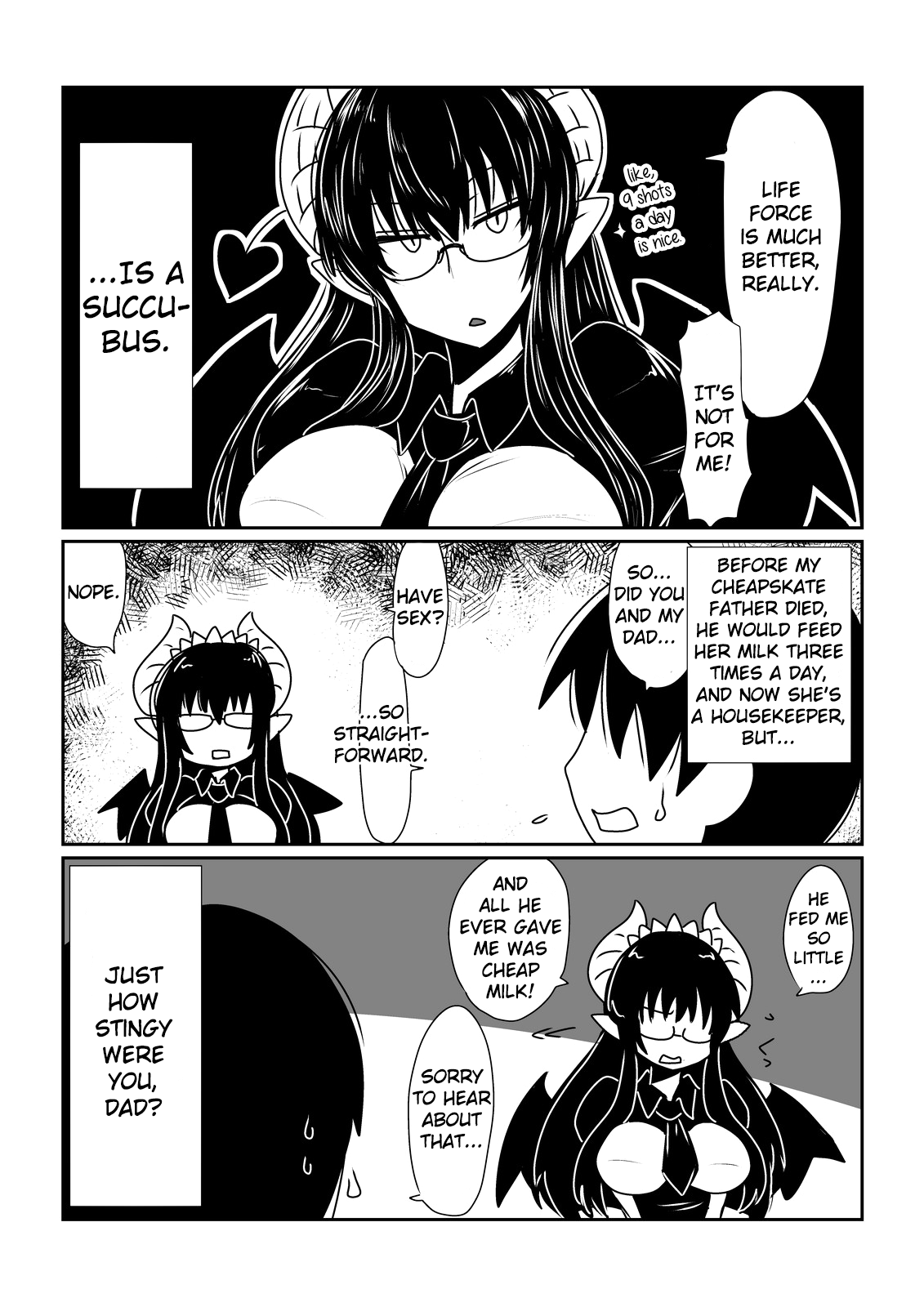 Succubus no Maid-san. | The Succubus Maid page 4 full