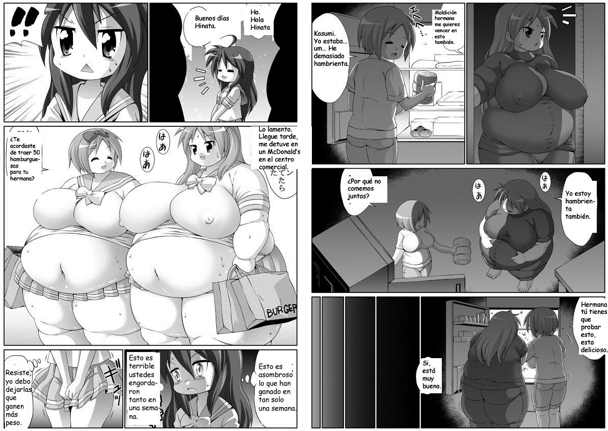 Tetsujinex Lucky Star parody doujin page 4 full