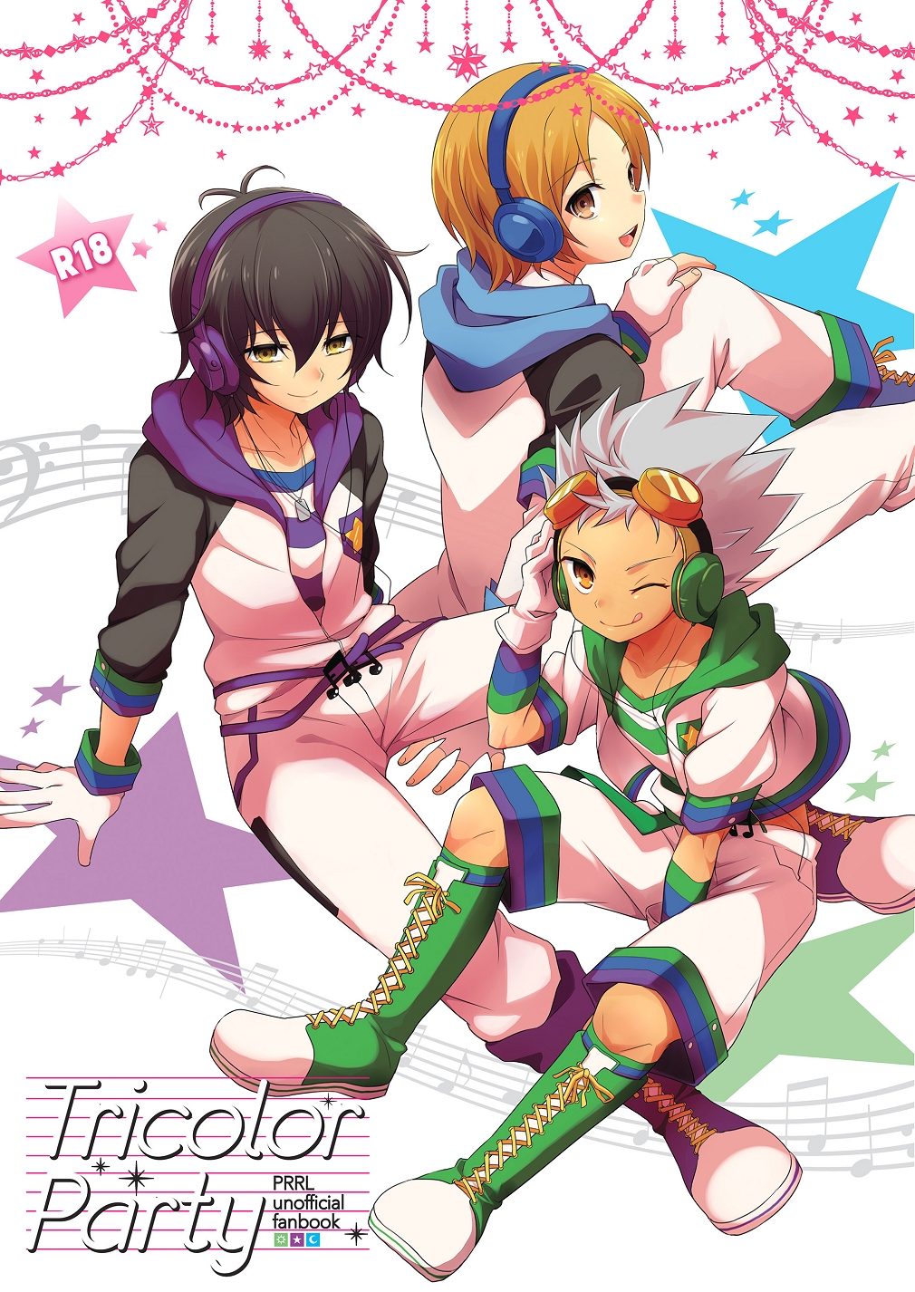 Tricolor Party page 1 full