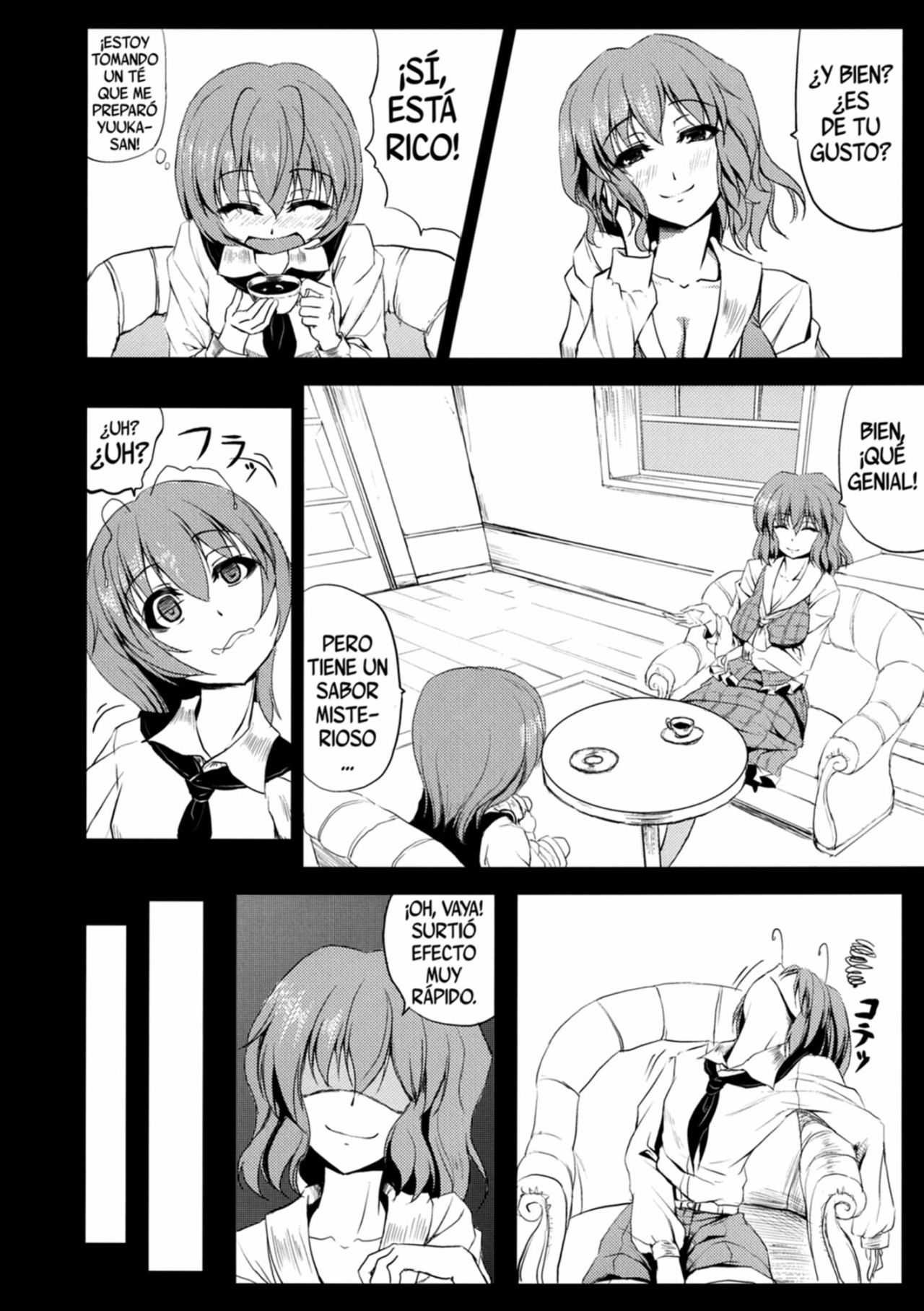Yuukarin ni Kuwaretai | Quiero que Yuukarin me Devore page 4 full