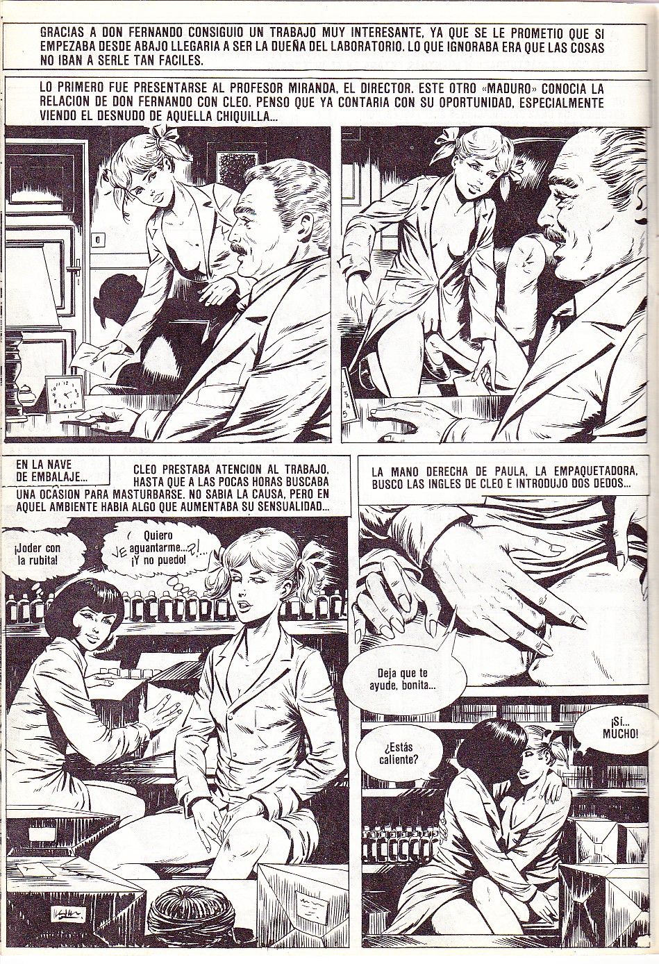 fauno sex 1: Cleo y el superpene page 7 full
