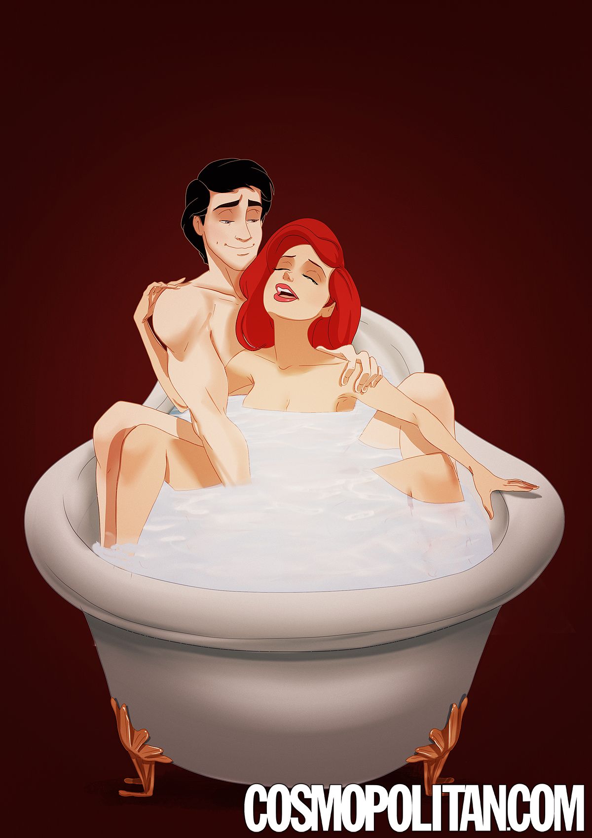 If Disney Couples Starred in "Fifty Shades of Grey" page 2 full