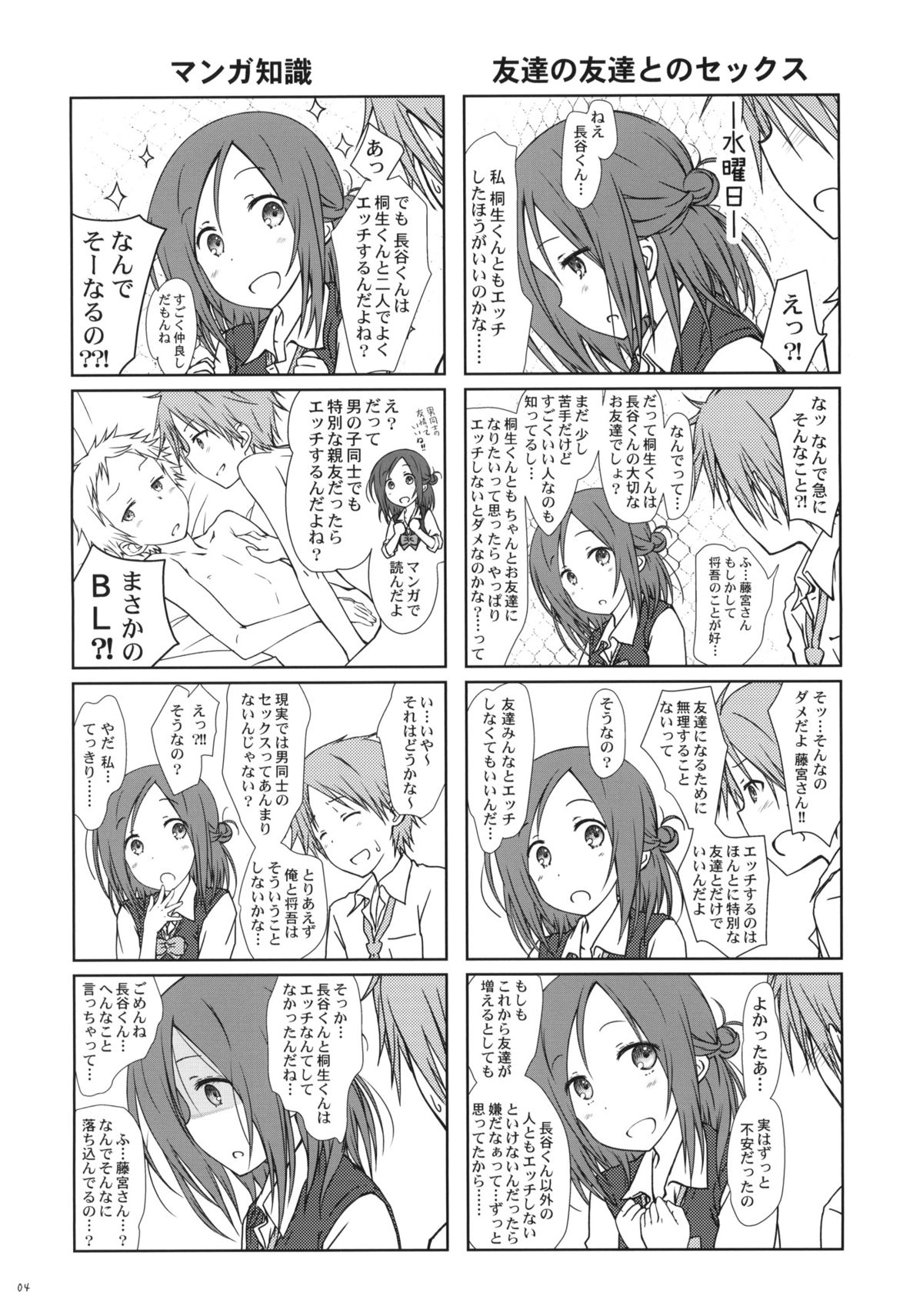 "Tomodachi to no Sex no Tsuzuki." page 3 full