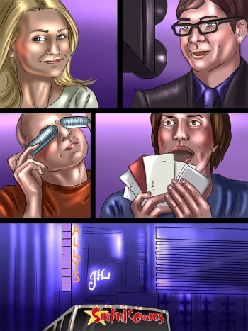 sinful comics - Sex happens in Vegas cover