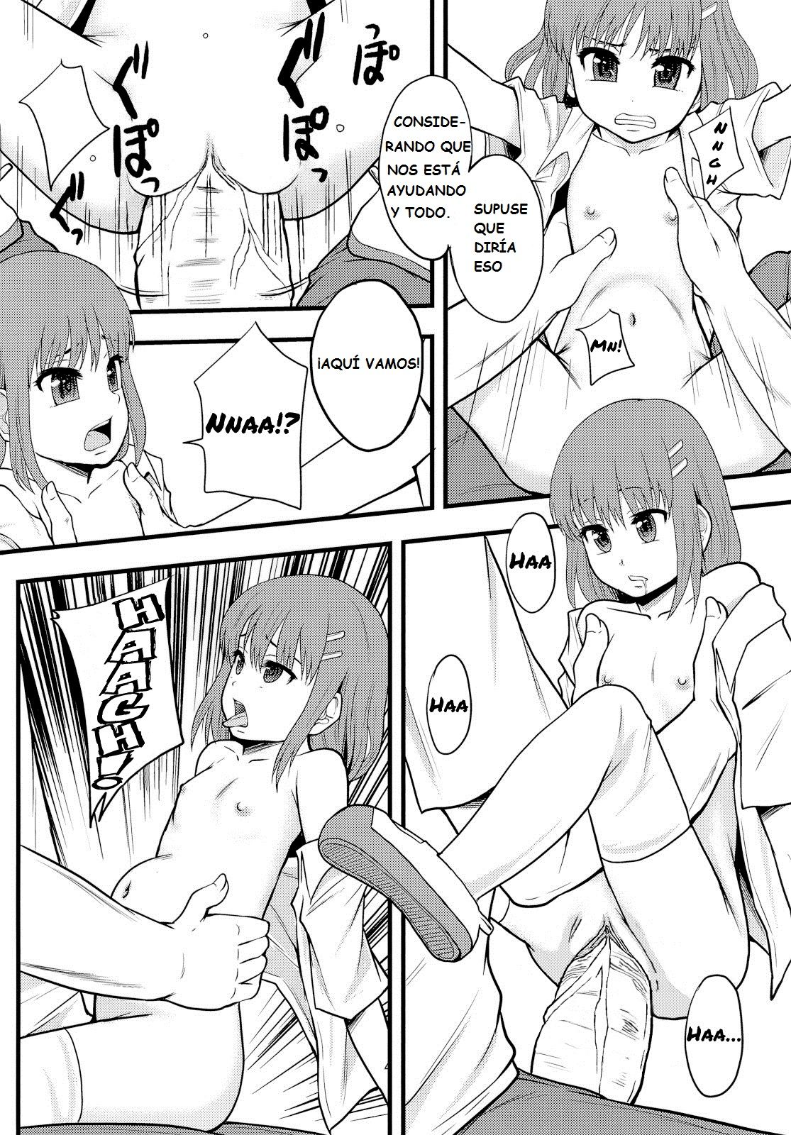 Ganbare Onaho-chan! | ¡Buena suerte, pequeña señorita Pene-Funda! page 3 full