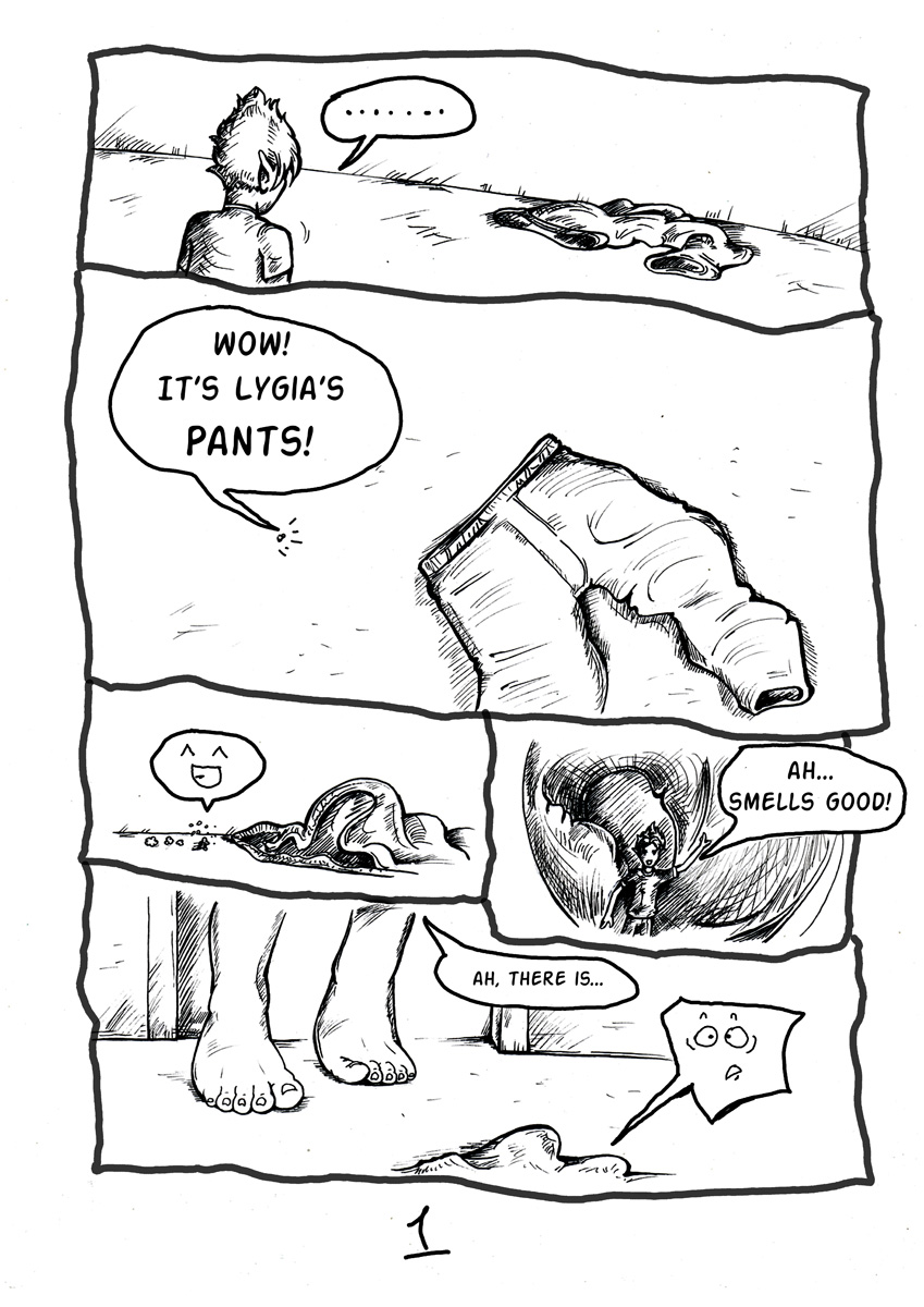 SmushedBoy giantess comics page 5 full