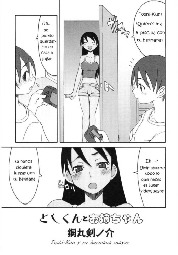 Toshi-kun to Onee-chan | La Pervertida de Mi Hermana cover