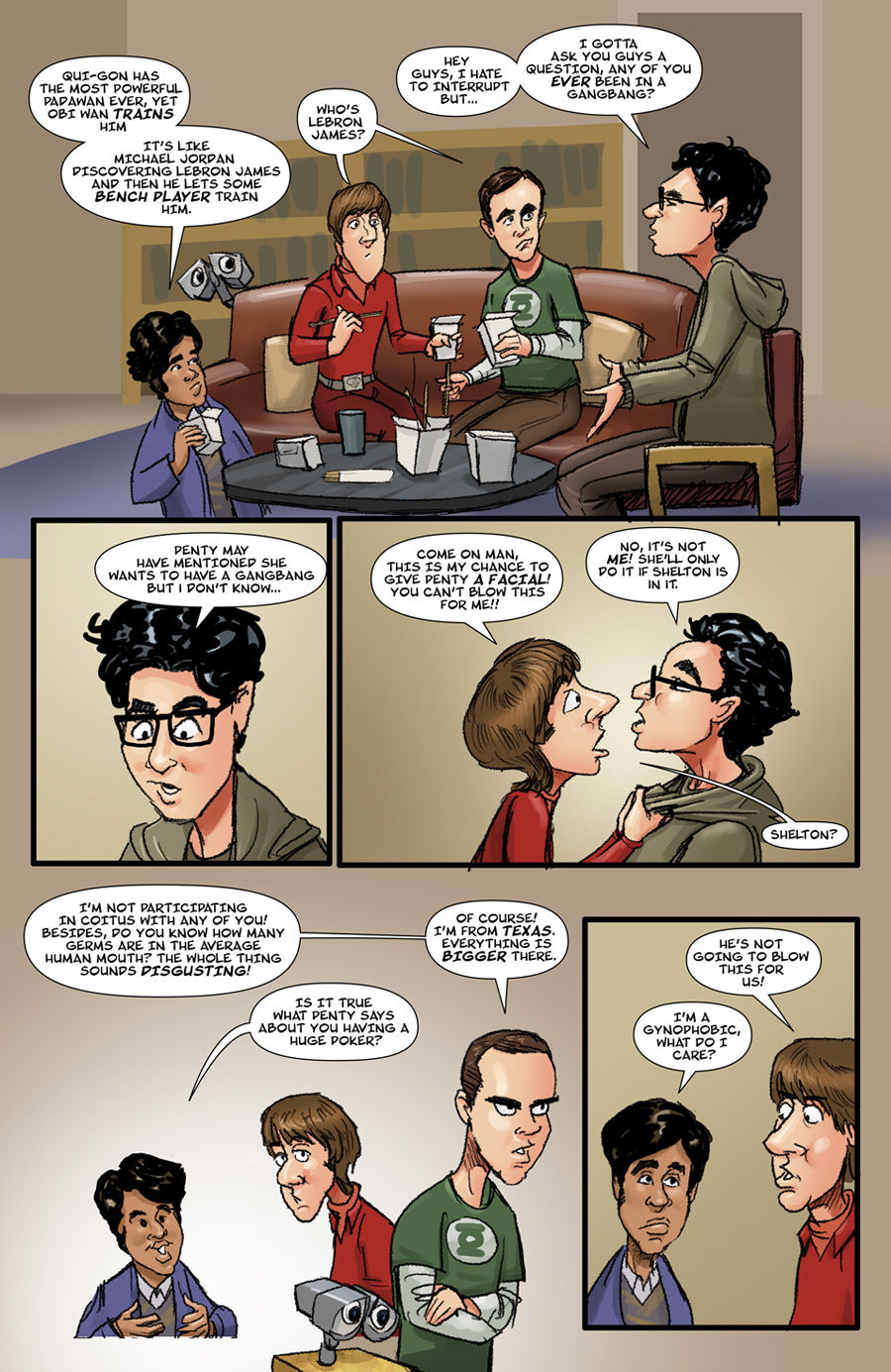 the big gang bang theory page 5 full