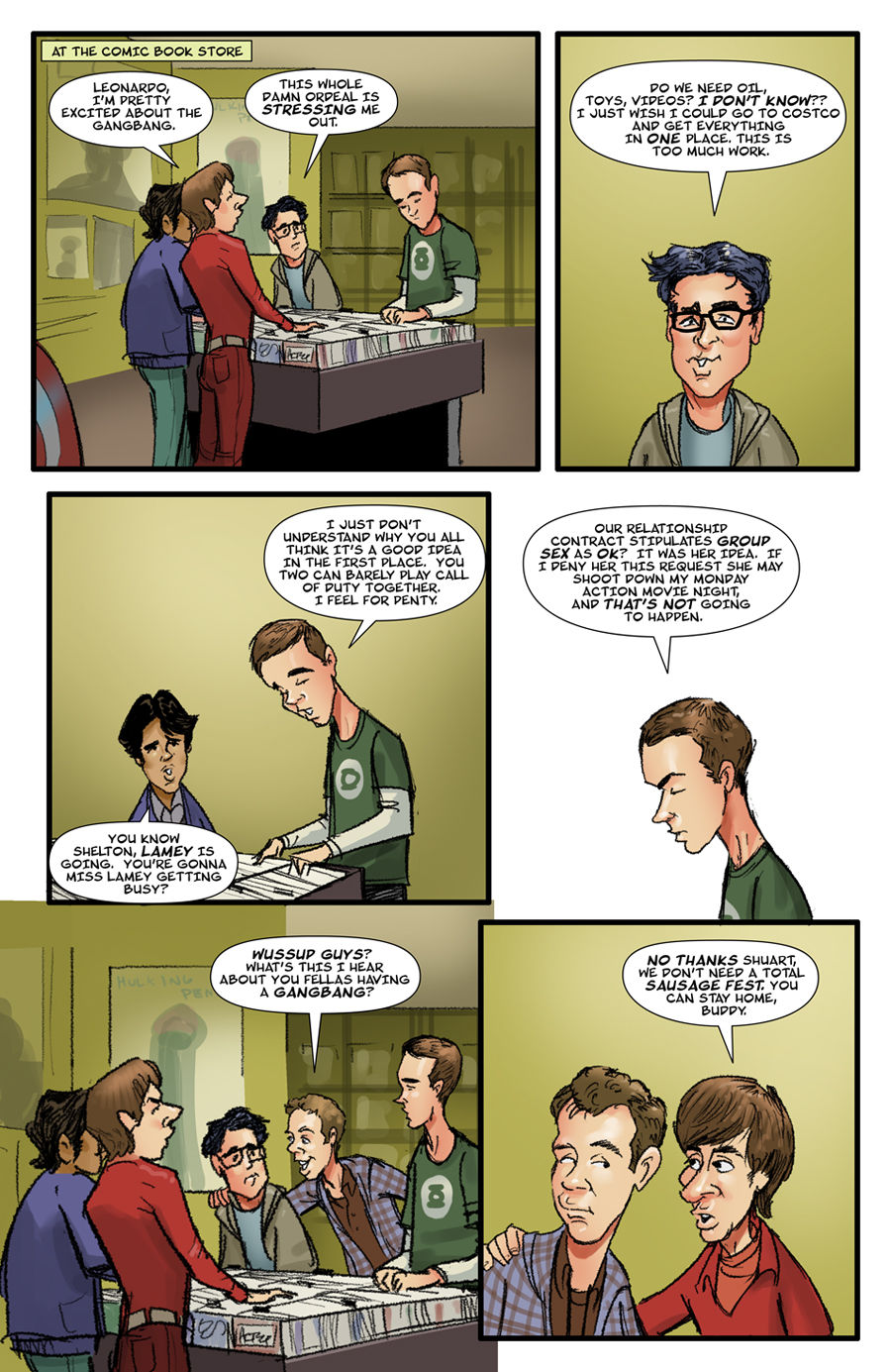 the big gang bang theory page 7 full
