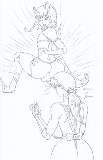 My miny  Impisi _ Sketches work cover