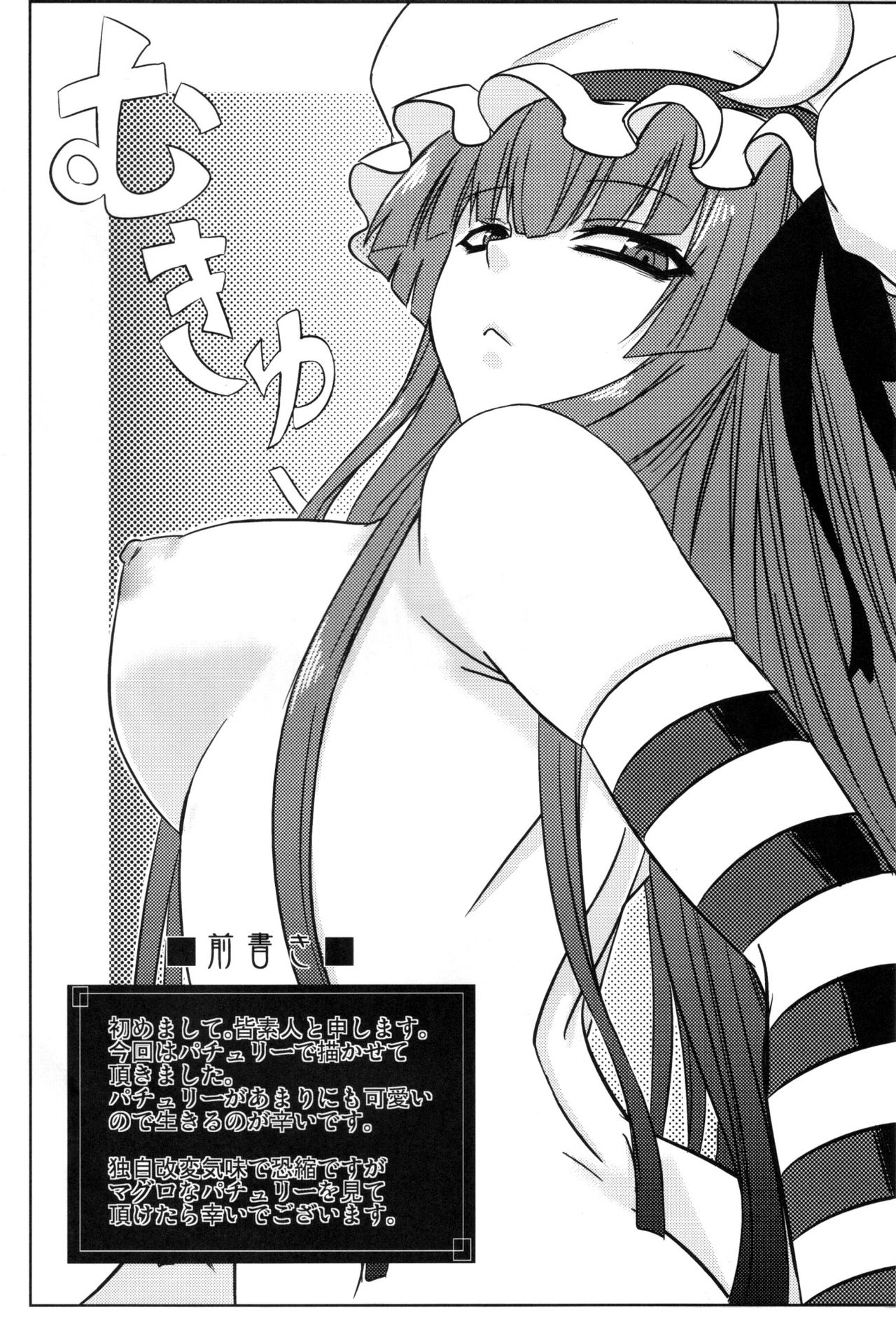 Patchouli to Ashi Bakari no Doujin | Un Doujin en el Cual Patchouli Sólo Coge con los Pies page 3 full