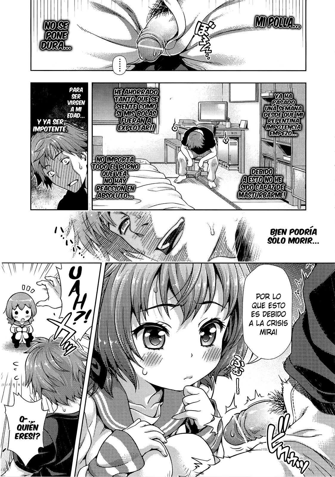 Mirai Kara Kimashita! Zenpen | La Paradoja de Mirai Ch. 1 page 1 full