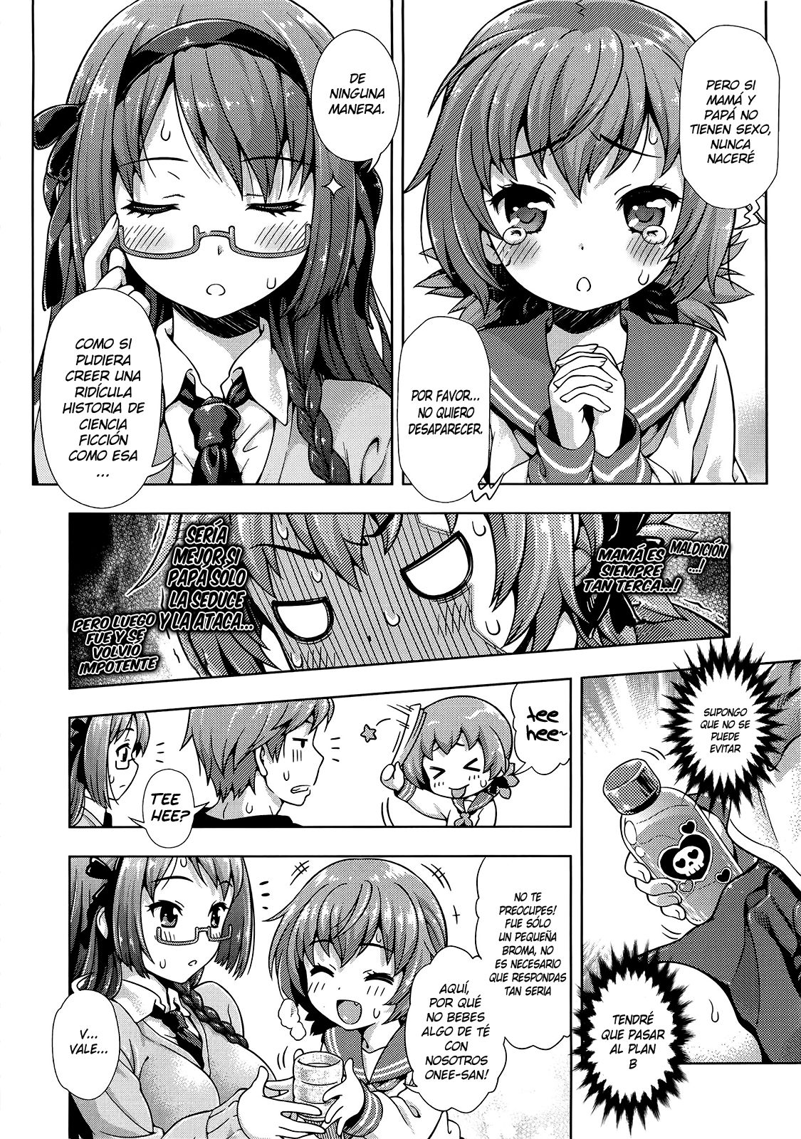 Mirai Kara Kimashita! Zenpen | La Paradoja de Mirai Ch. 1 page 8 full