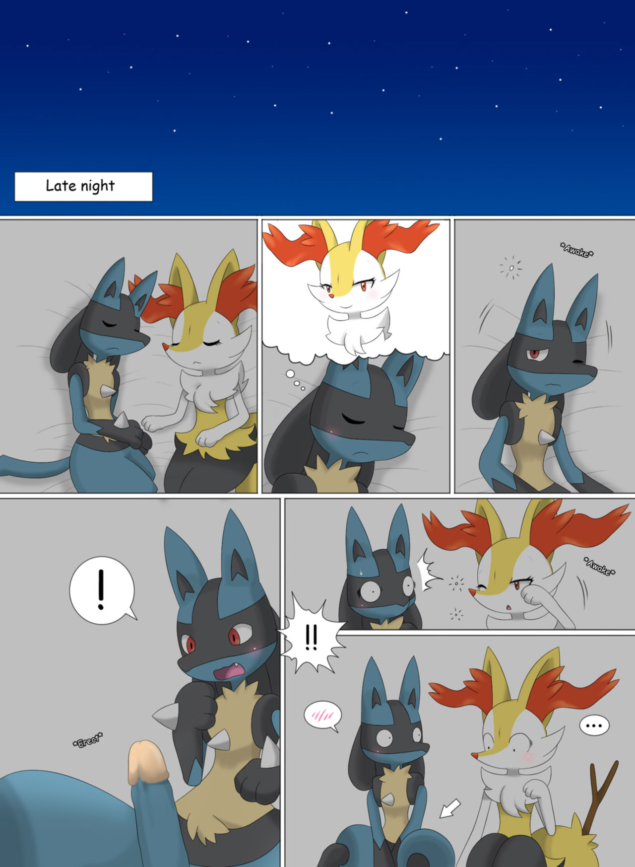 Late Night Lust page 1 full