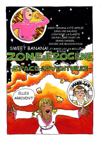 Zone:érogène space adventures cover