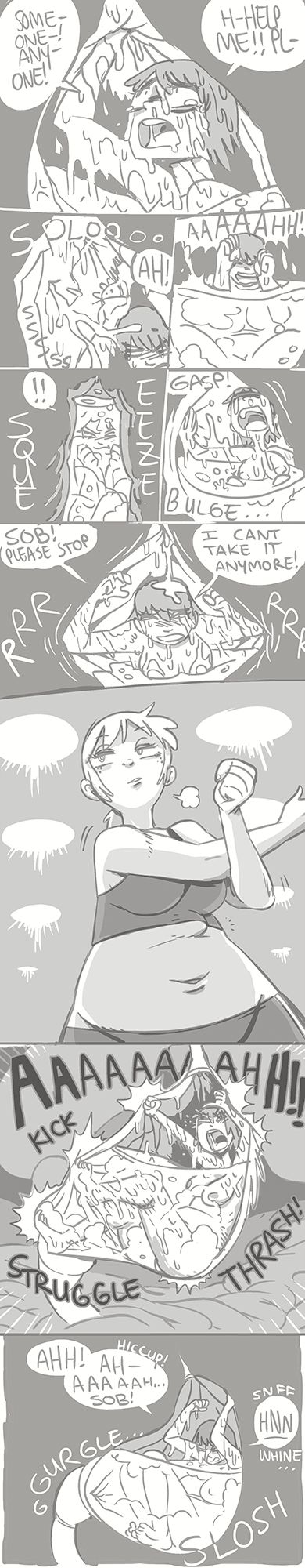 Giantess Vore Sequence page 3 full
