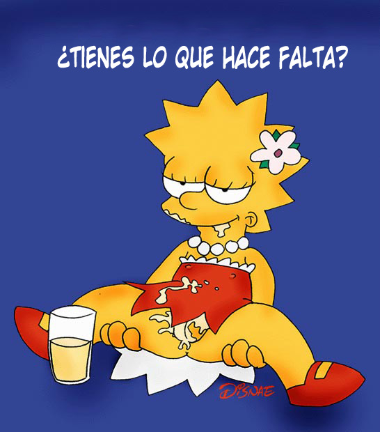 Pictures with text - Lisa Simpson  LKNOFansub page 1 full