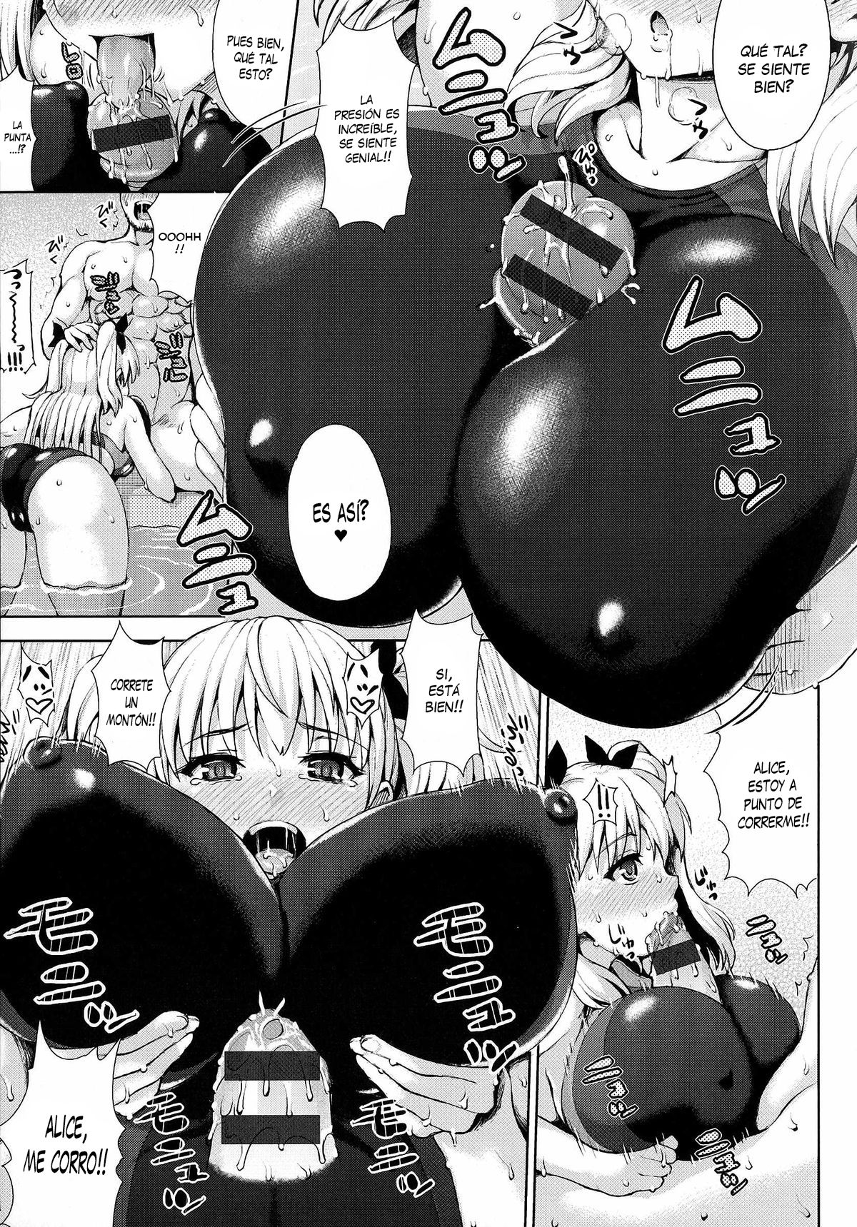 Puru no Naka no Tenshi Tachi | Nadadora Angelical page 9 full