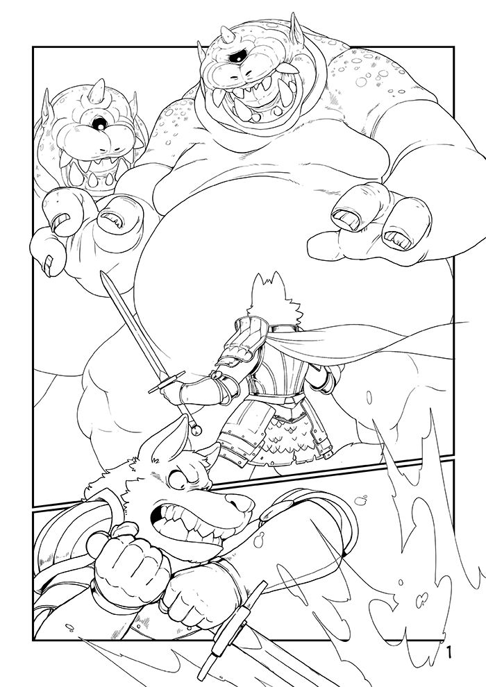 Dick Souls page 1 full