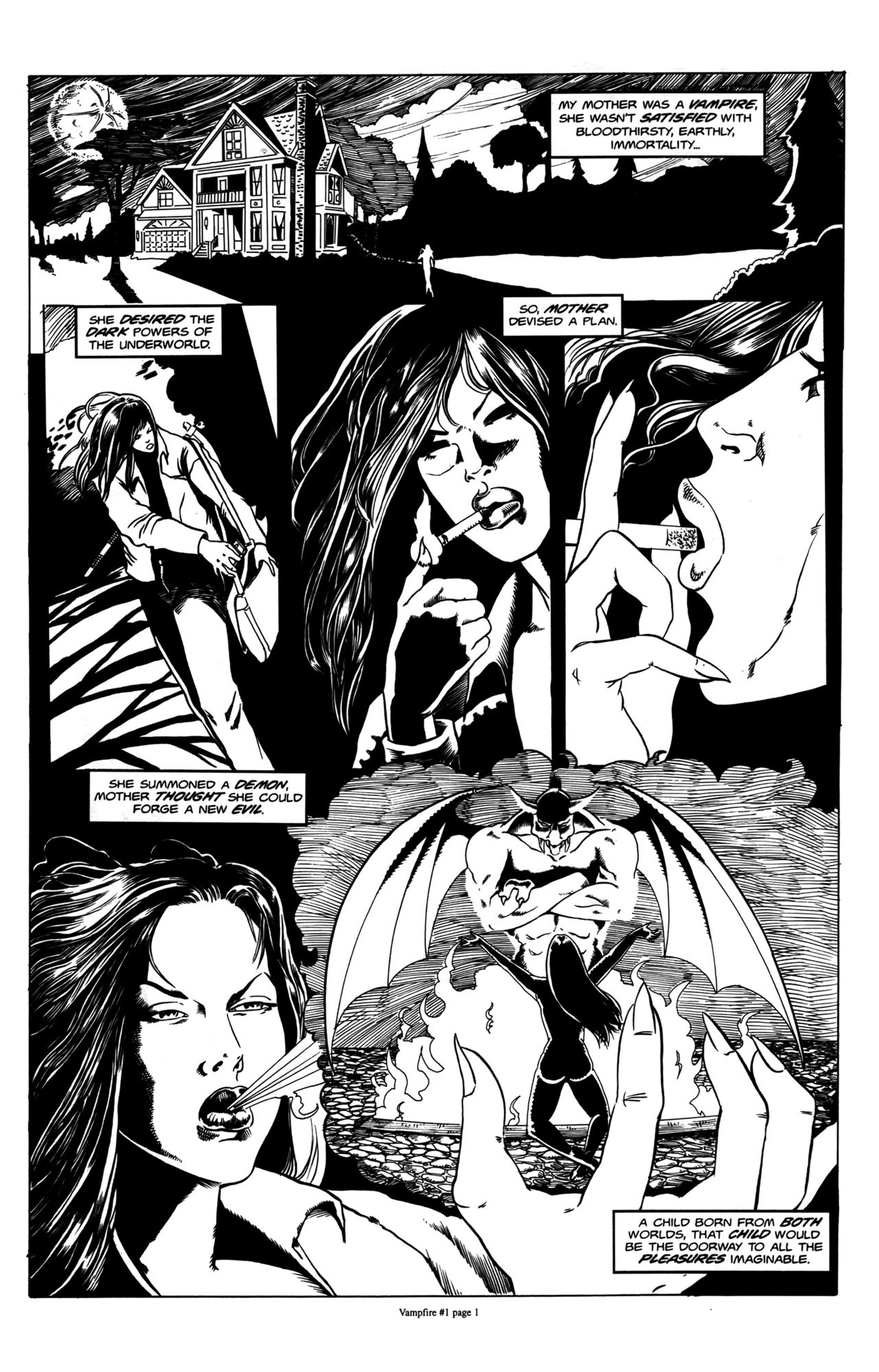 VampFire Number 1 page 4 full
