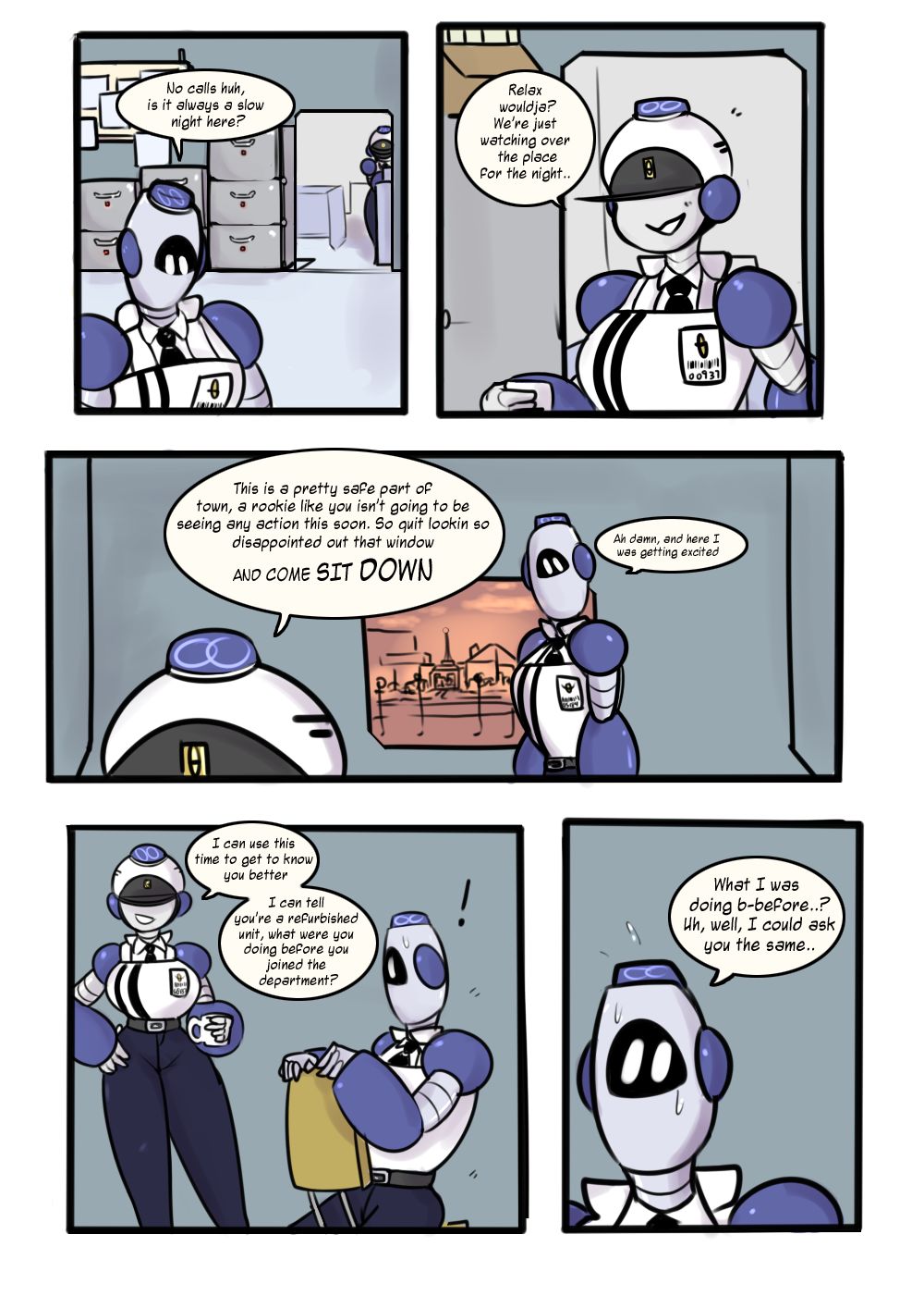 Automaton Beat 1: Orientation page 1 full
