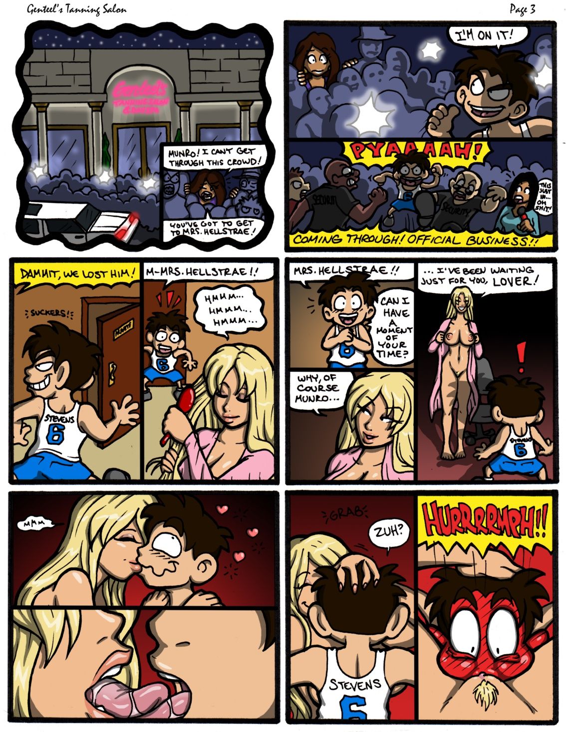 GiantessKatelyn - Genteels Tanning Salon page 5 full