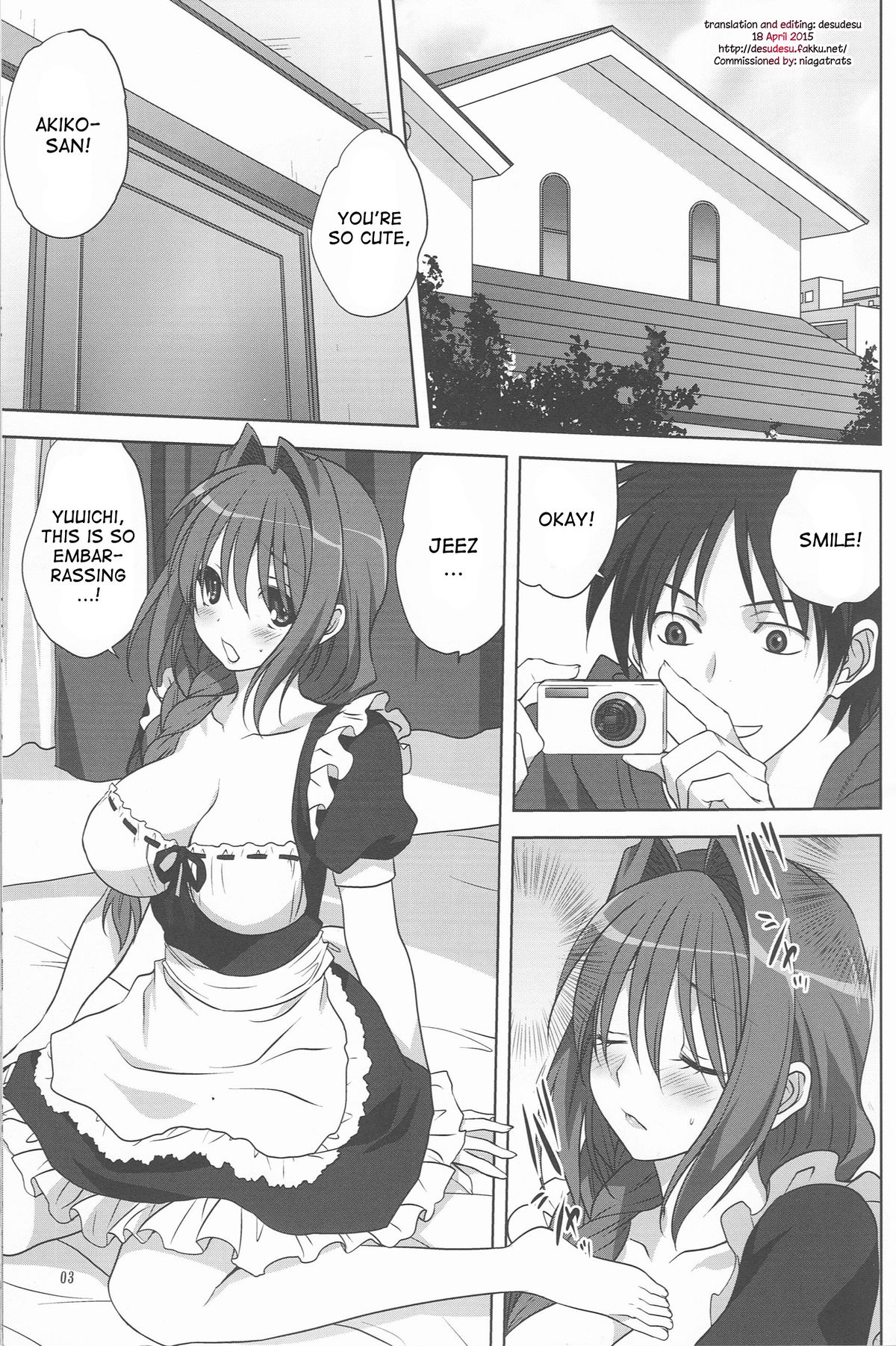 Akiko-san to Issho 15 page 2 full