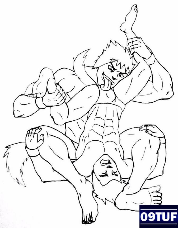 Danny vs Nick Yaoi wrestling comic promos page 7 full