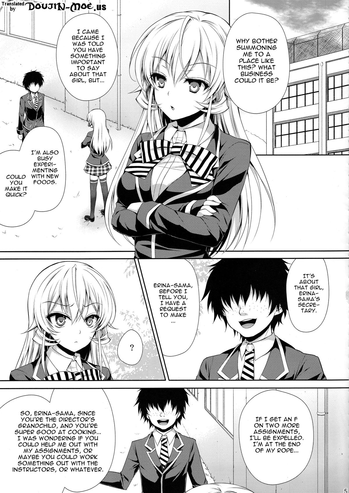Erina-sama wa Ore no Seidorei | Erina-sama is My Sex Slave page 3 full