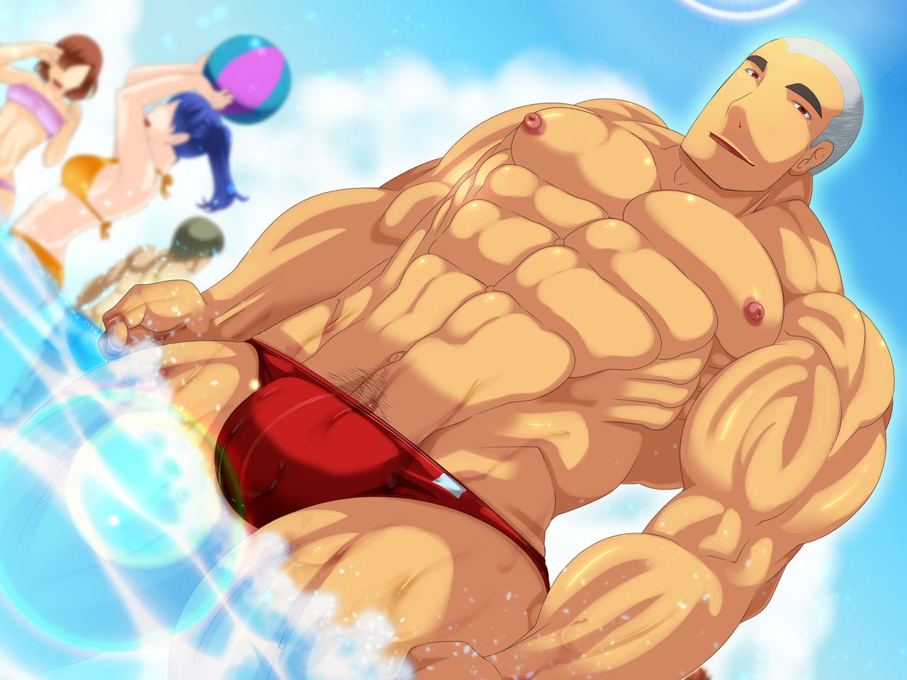 SummerVaca! Natsu da! Mizugi da! Gachimuchi da!! page 2 full
