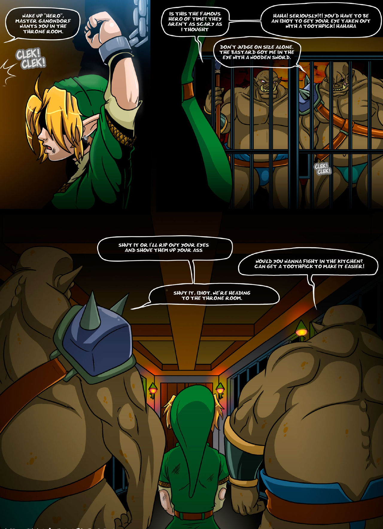 The Legend of Zelda: The Ocarina of Joy #3 page 3 full