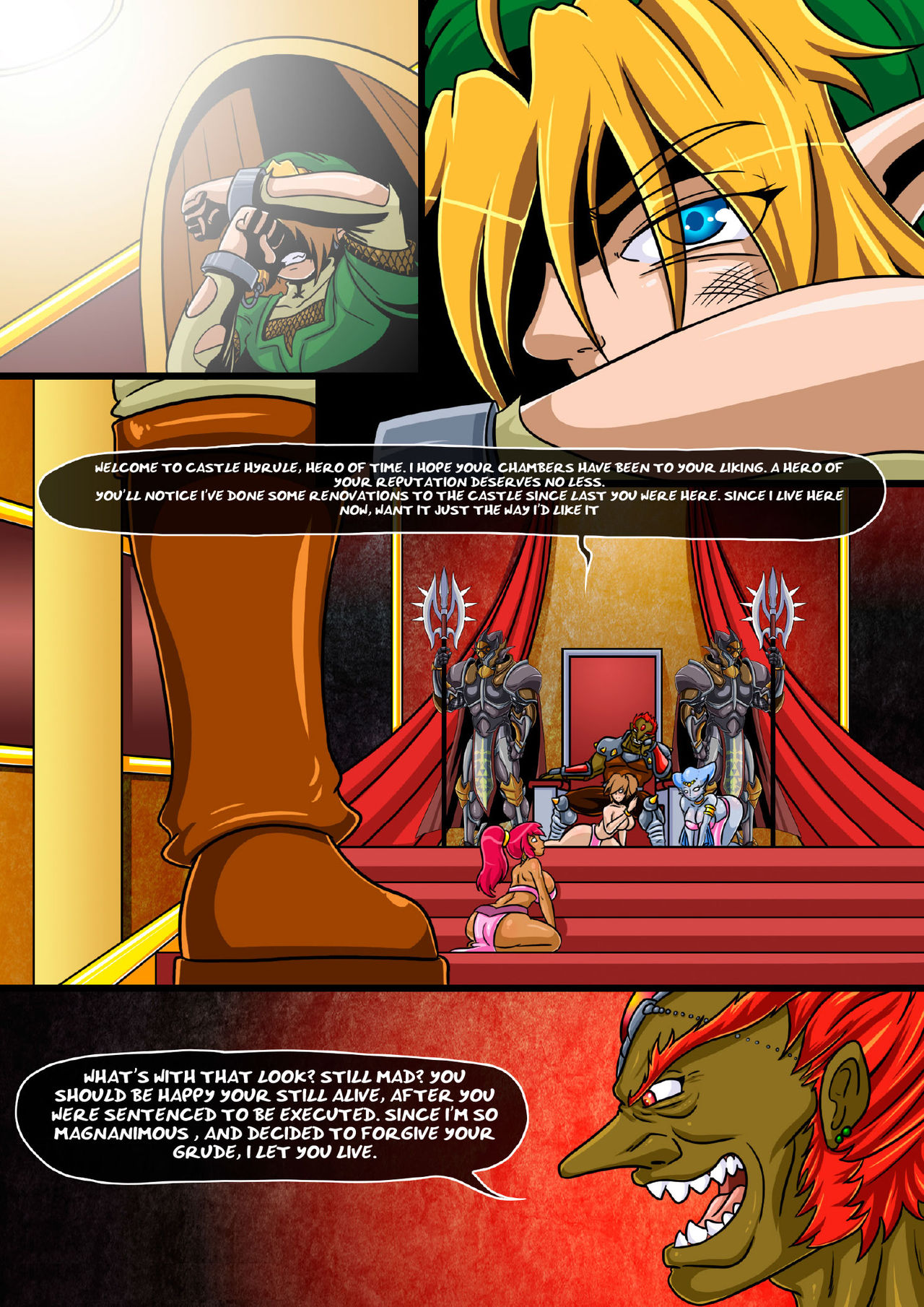 The Legend of Zelda: The Ocarina of Joy #3 page 4 full
