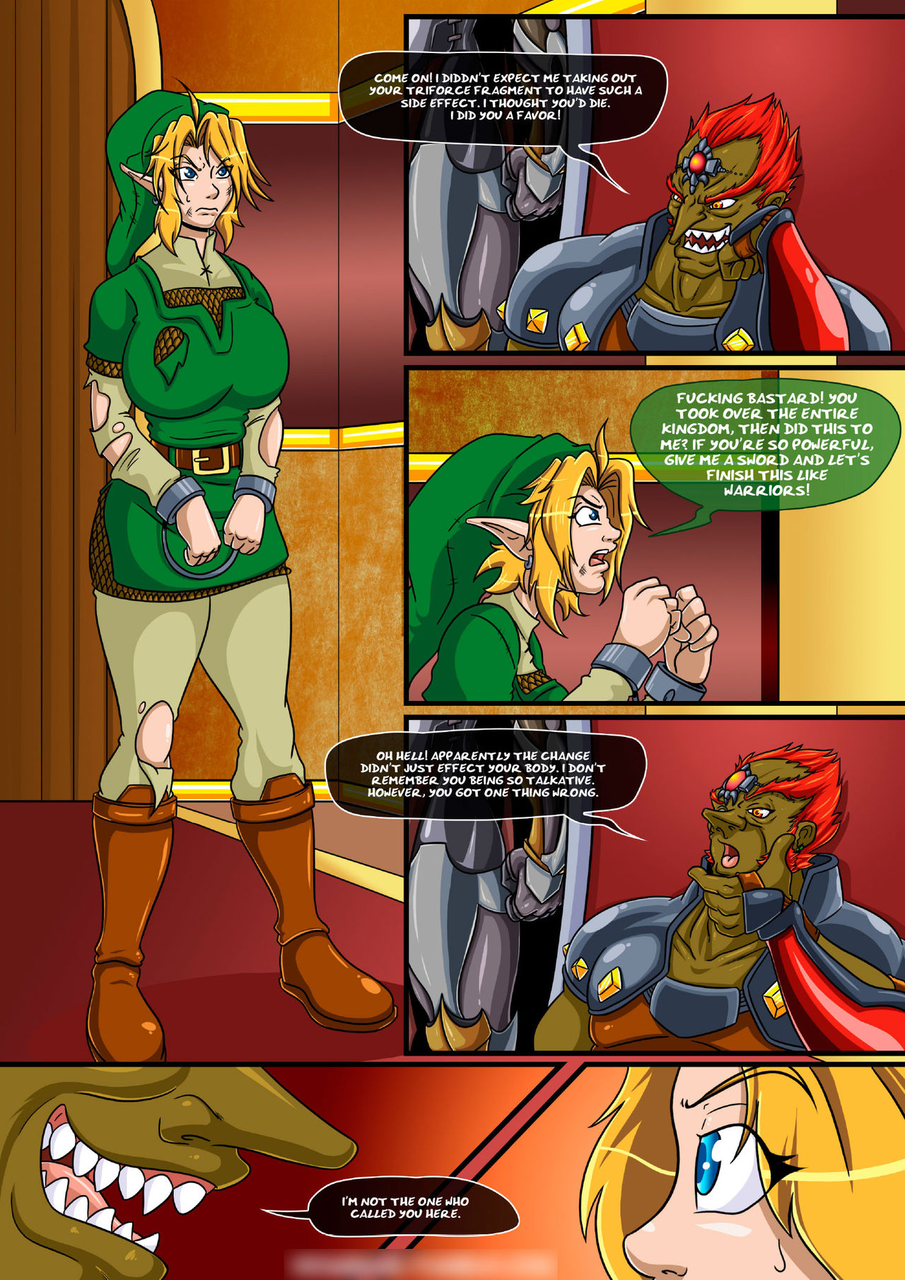 The Legend of Zelda: The Ocarina of Joy #3 page 5 full