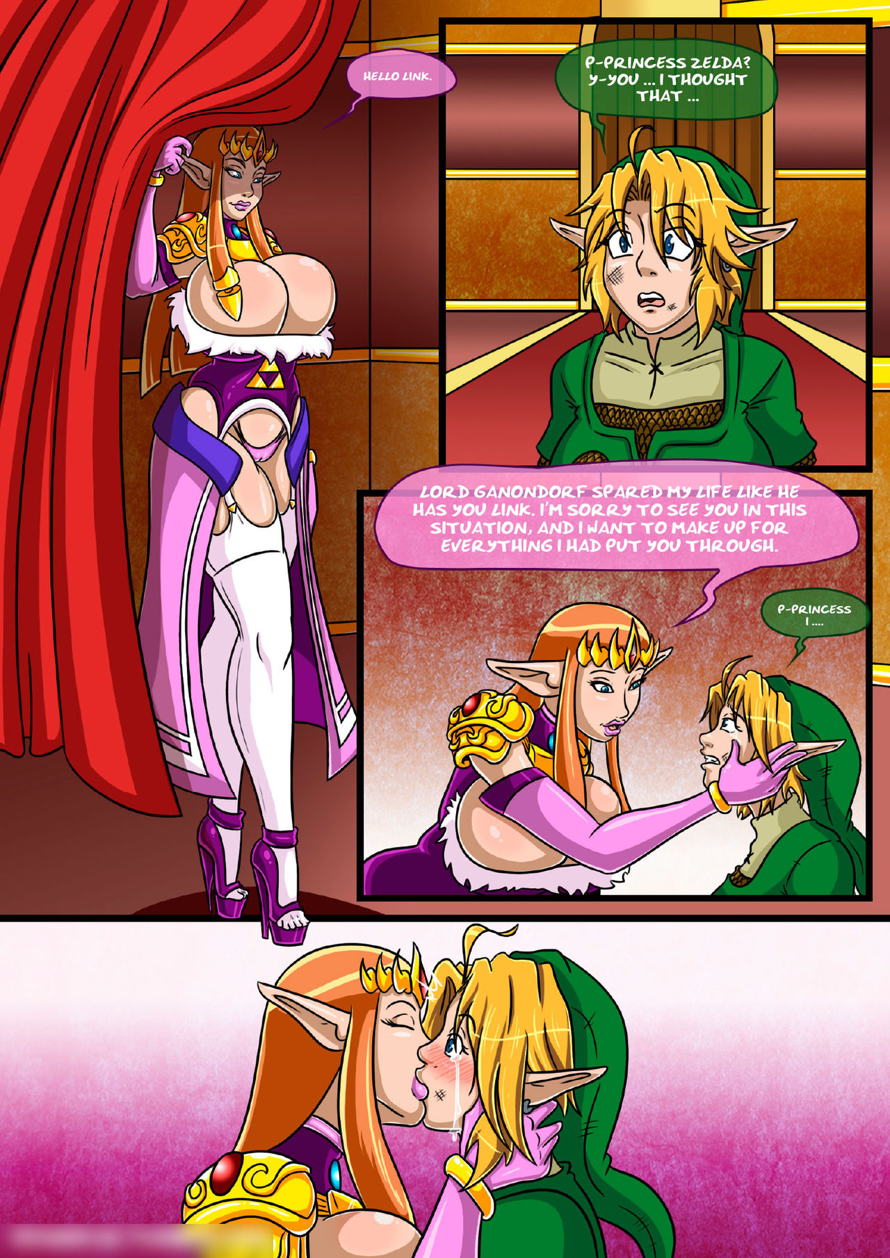 The Legend of Zelda: The Ocarina of Joy #3 page 6 full