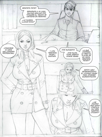 Agenda de Sumisión - Emma Frost cover