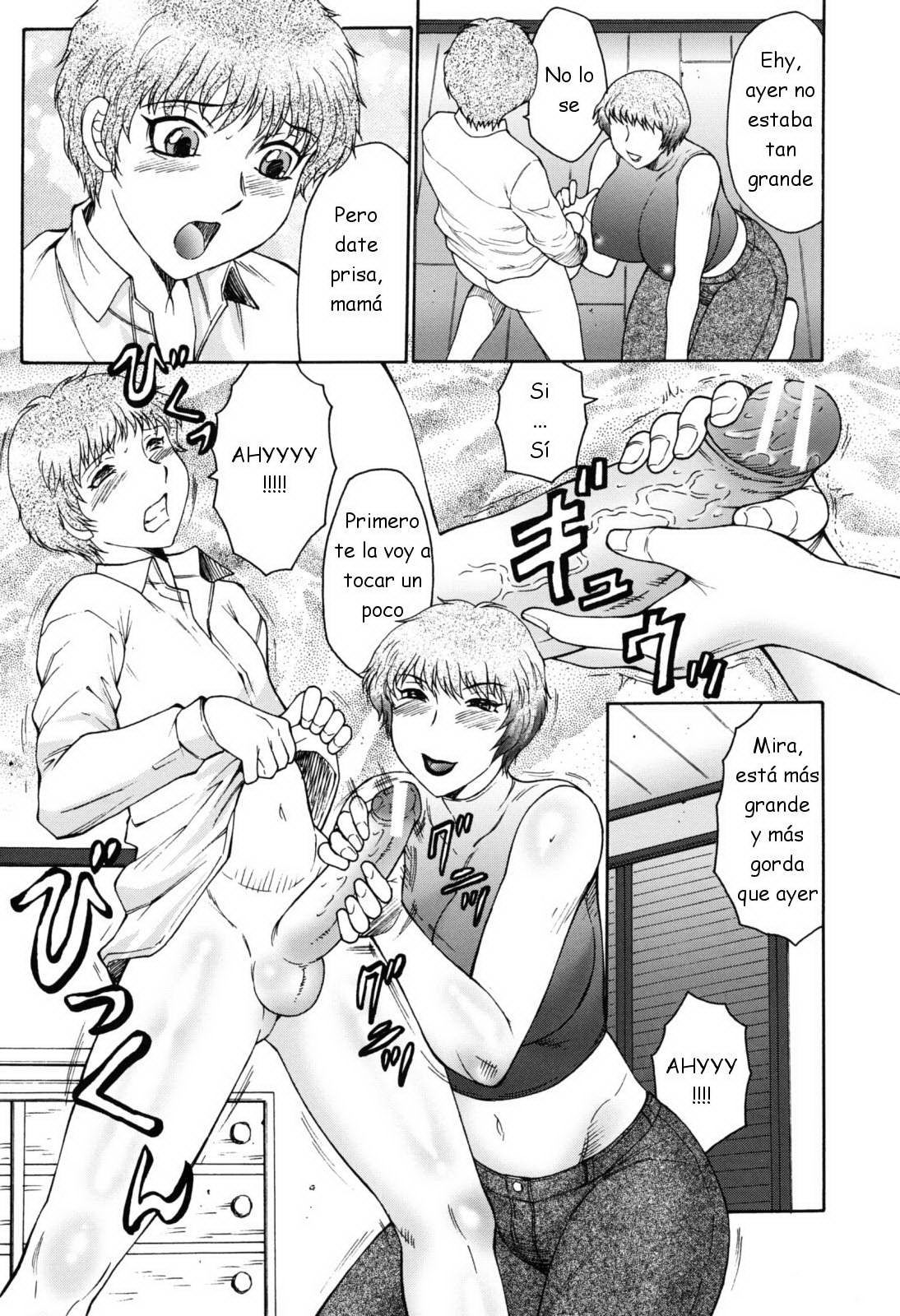 Boshino Toriko - The Captive of Mother and the Son Ch. 1-6 page 10 full