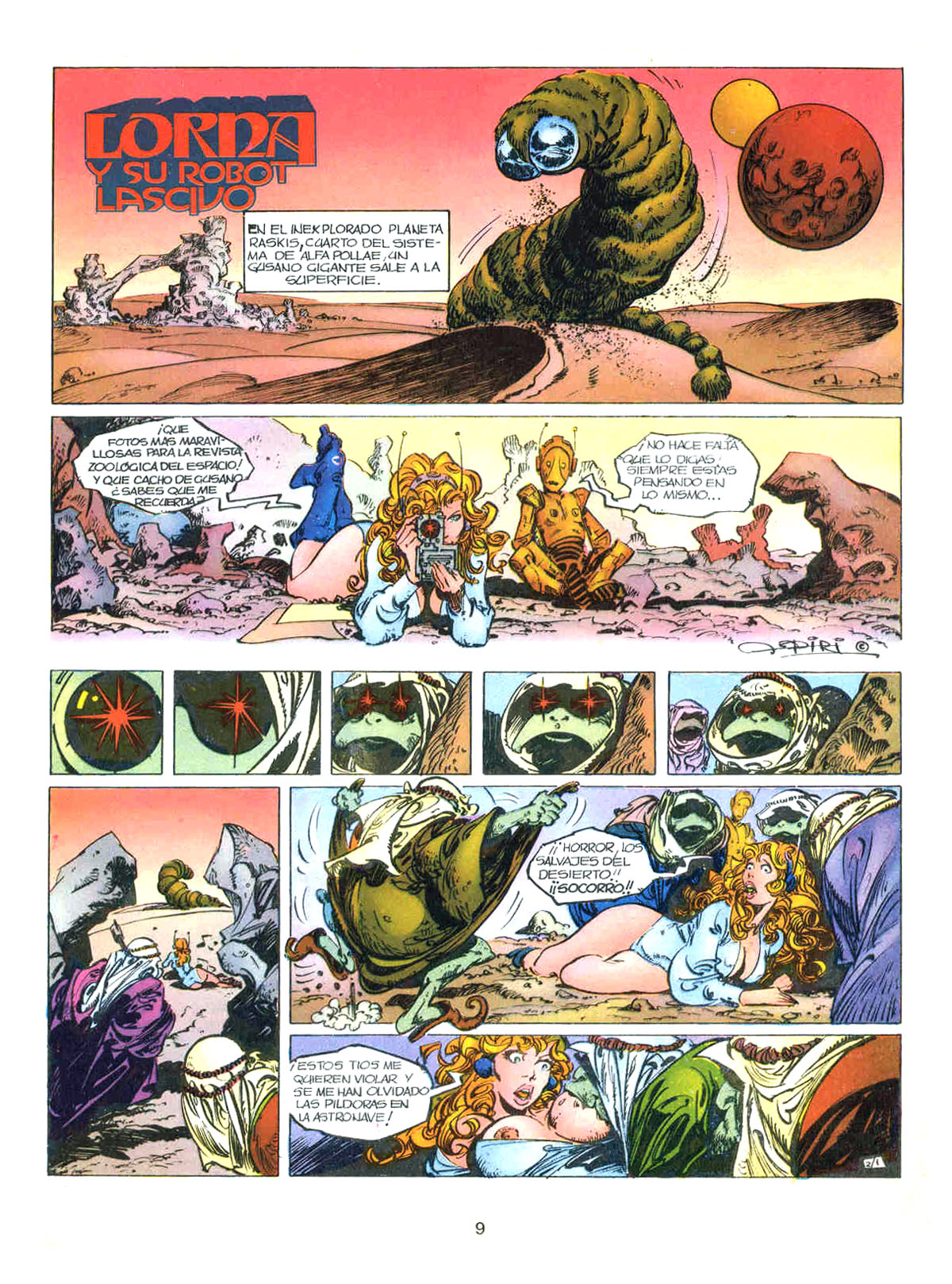 Lorna y su Robot page 7 full